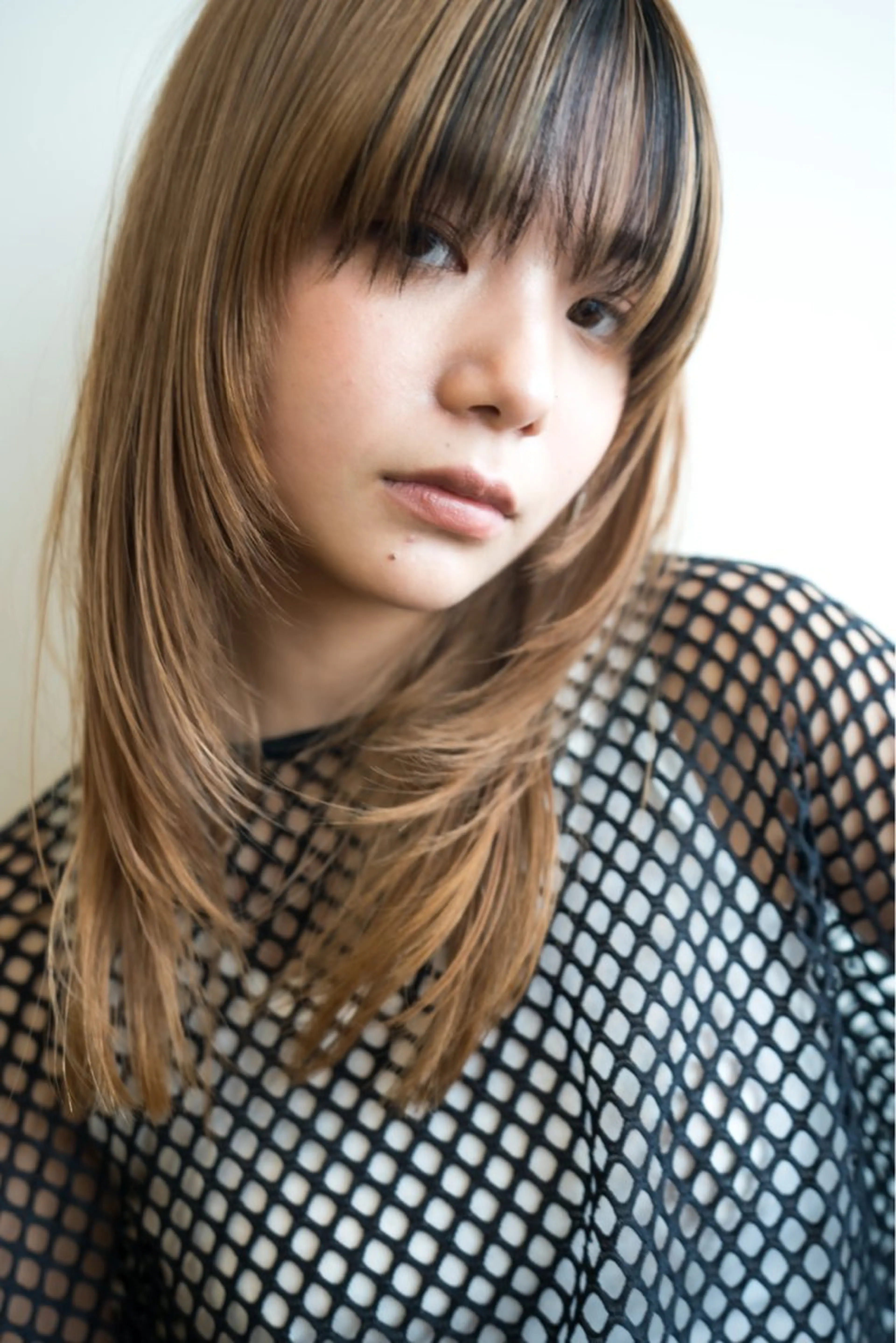 ミディアム カラー パーマ ボブ/レイヤー/透明 感カラー/dai🌿のヘアスタイル