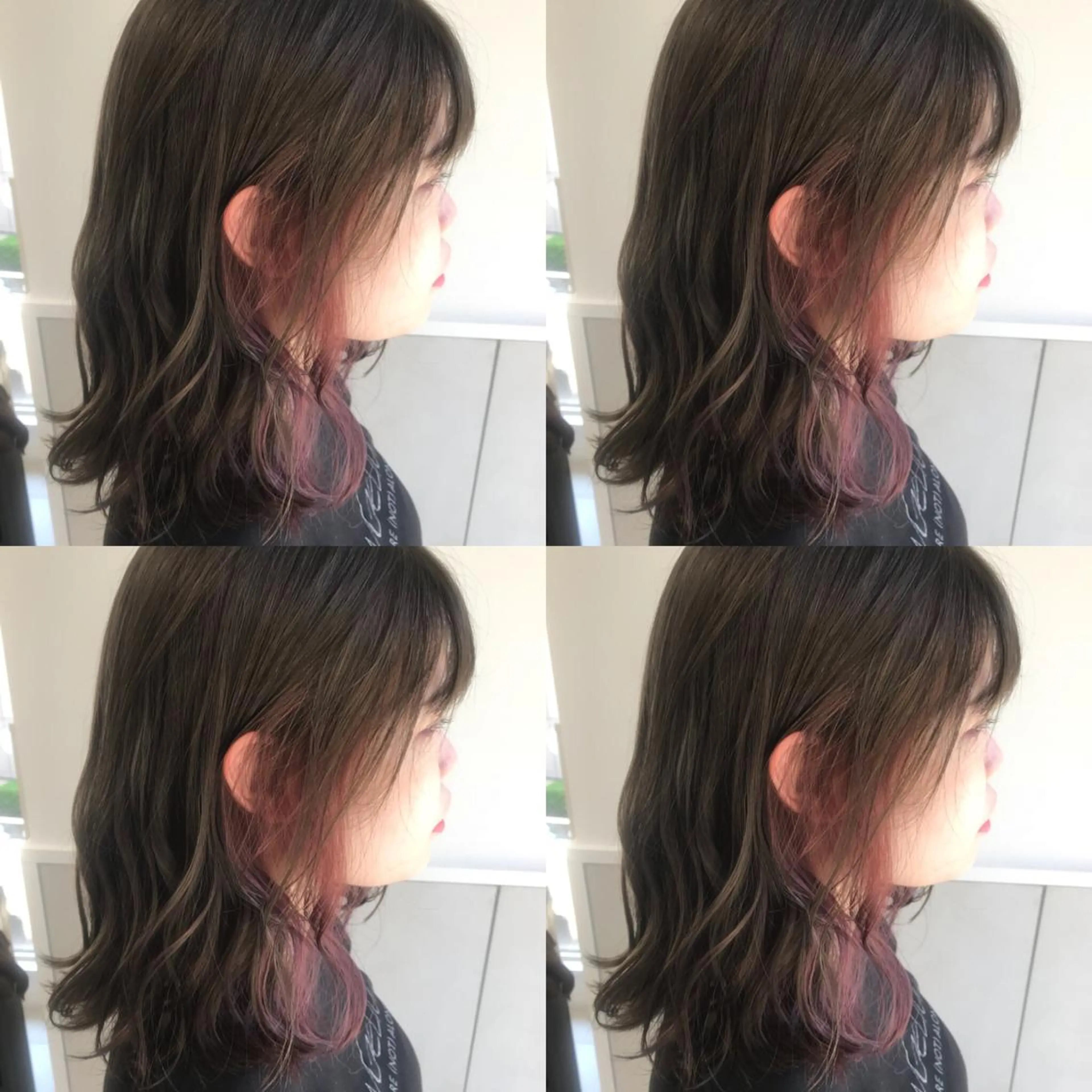 ミディアム カラー SALOWIN所属・小栗 麻衣のヘアスタイル