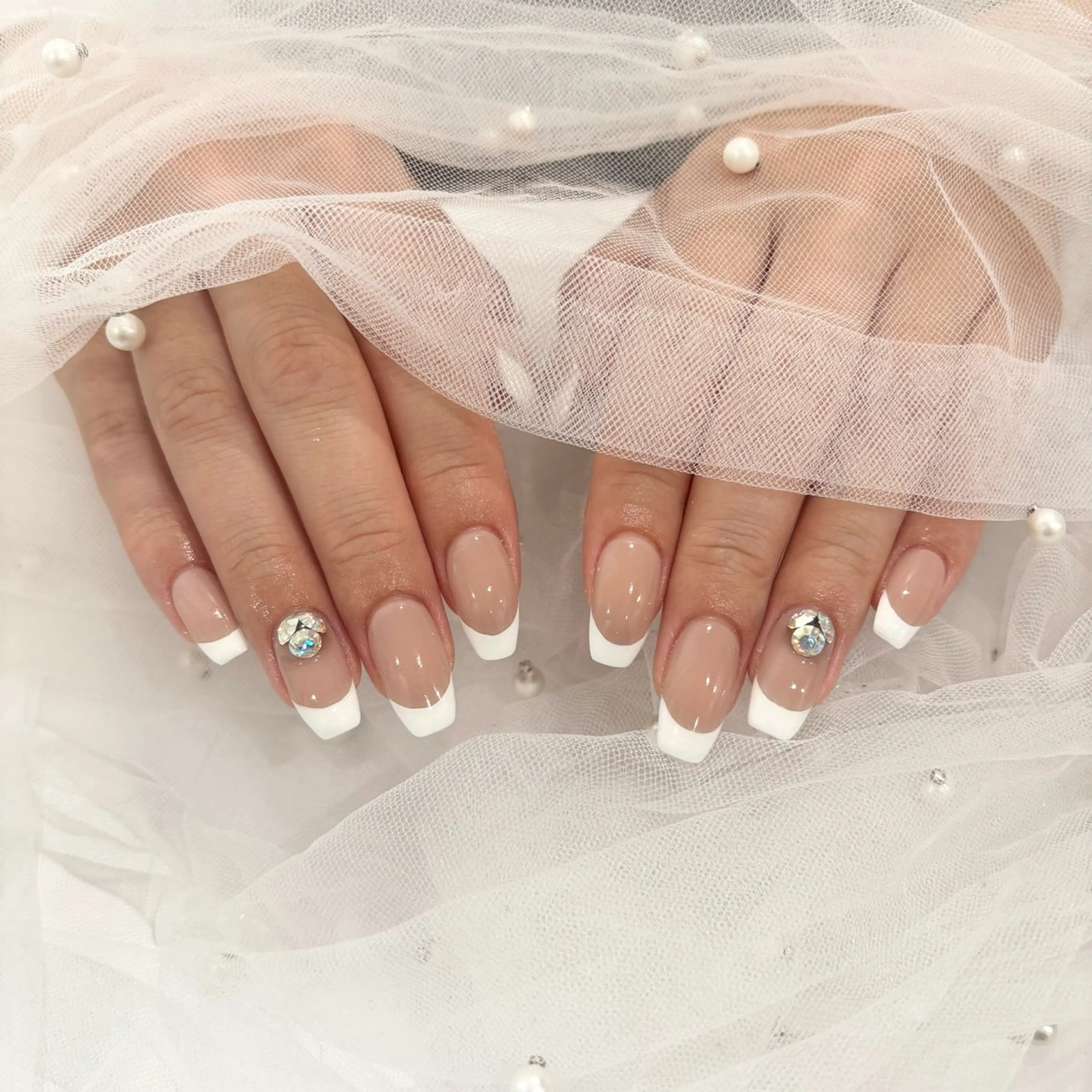 ネイル ＿WHITE+南海難波店所属・_WHITE+ 南海難波店のネイルデザイン