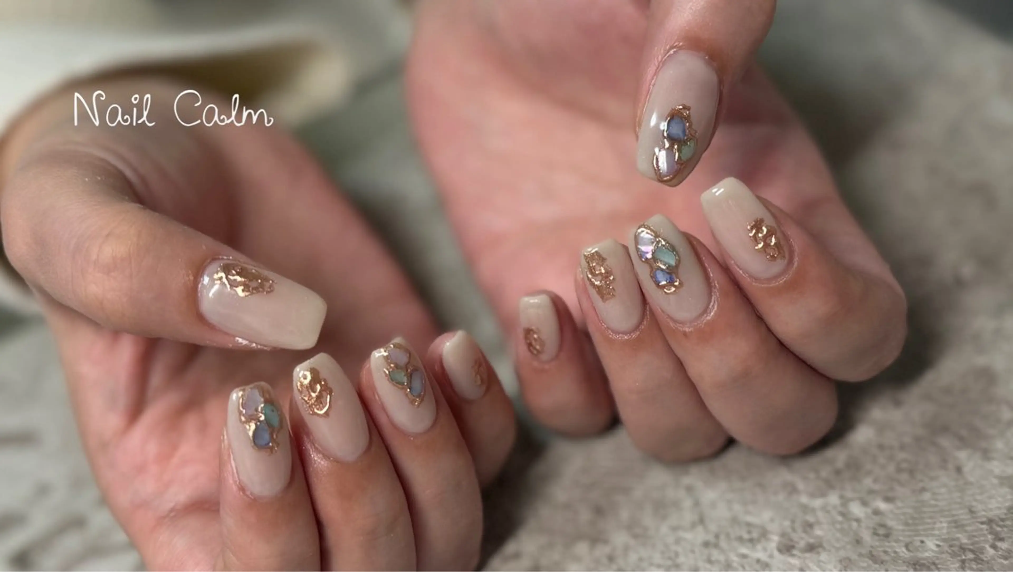 ネイル アートネイル ハンドネイル Nail Calm所属・プライベートサロン Calmのネイルデザイン