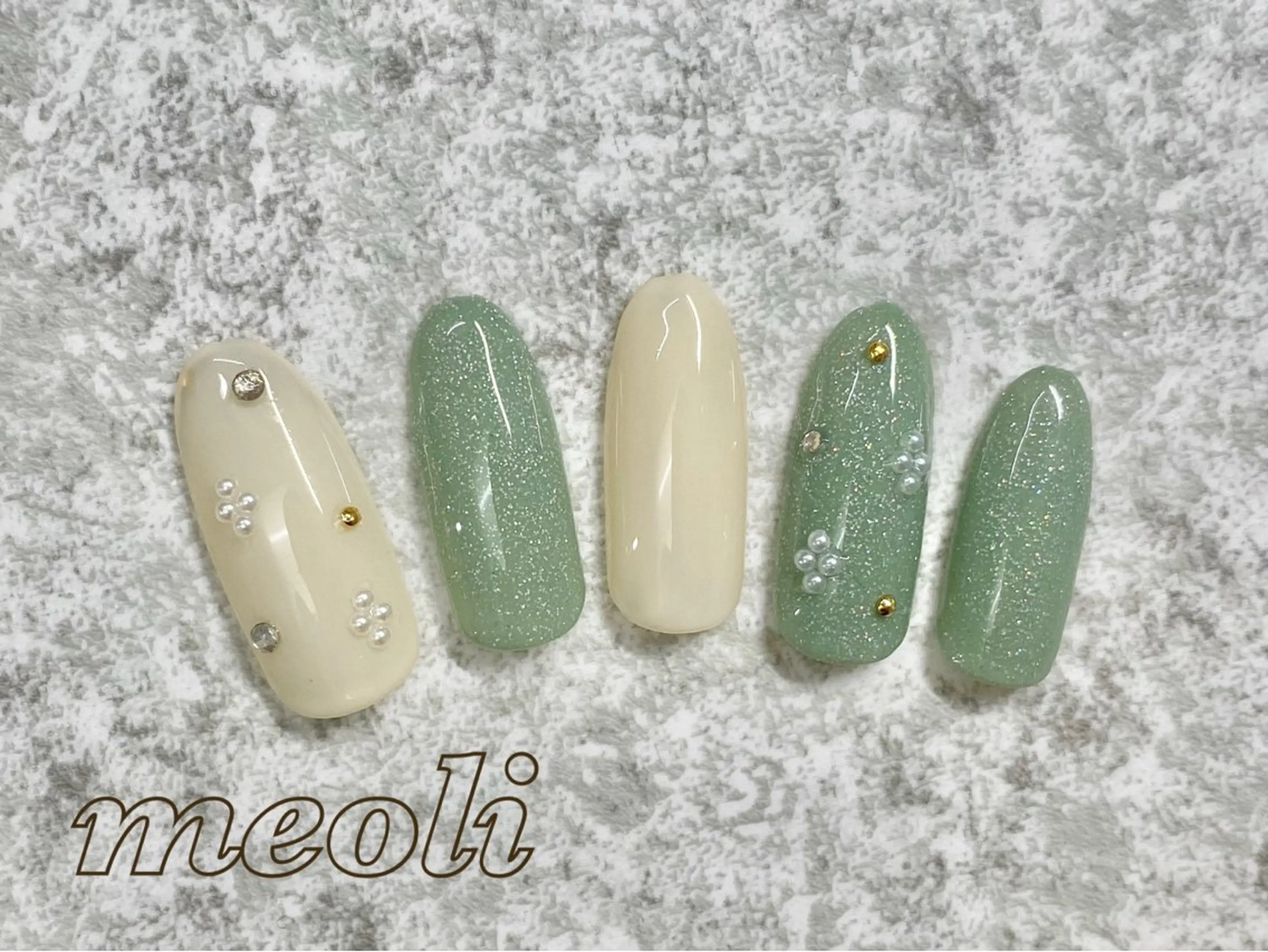 ネイル ハンドネイル nail salon meoli メグのネイルデザイン