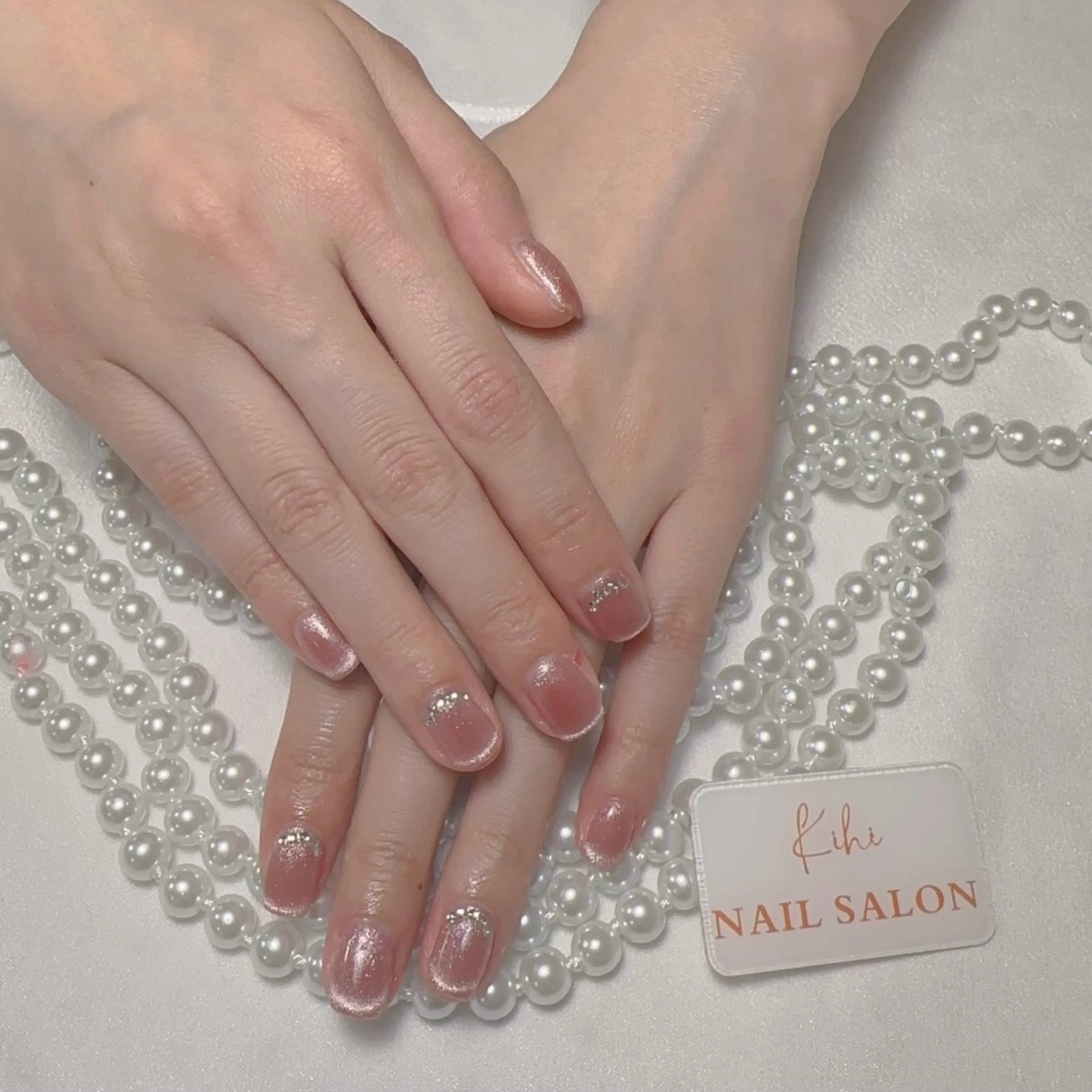 ネイル アートネイル フレンチネイル ジェルネイル グラデーション 韓国ネイル ハンドネイル 💕鈴木ユリ パラジェル/オフ無料のネイルデザイン