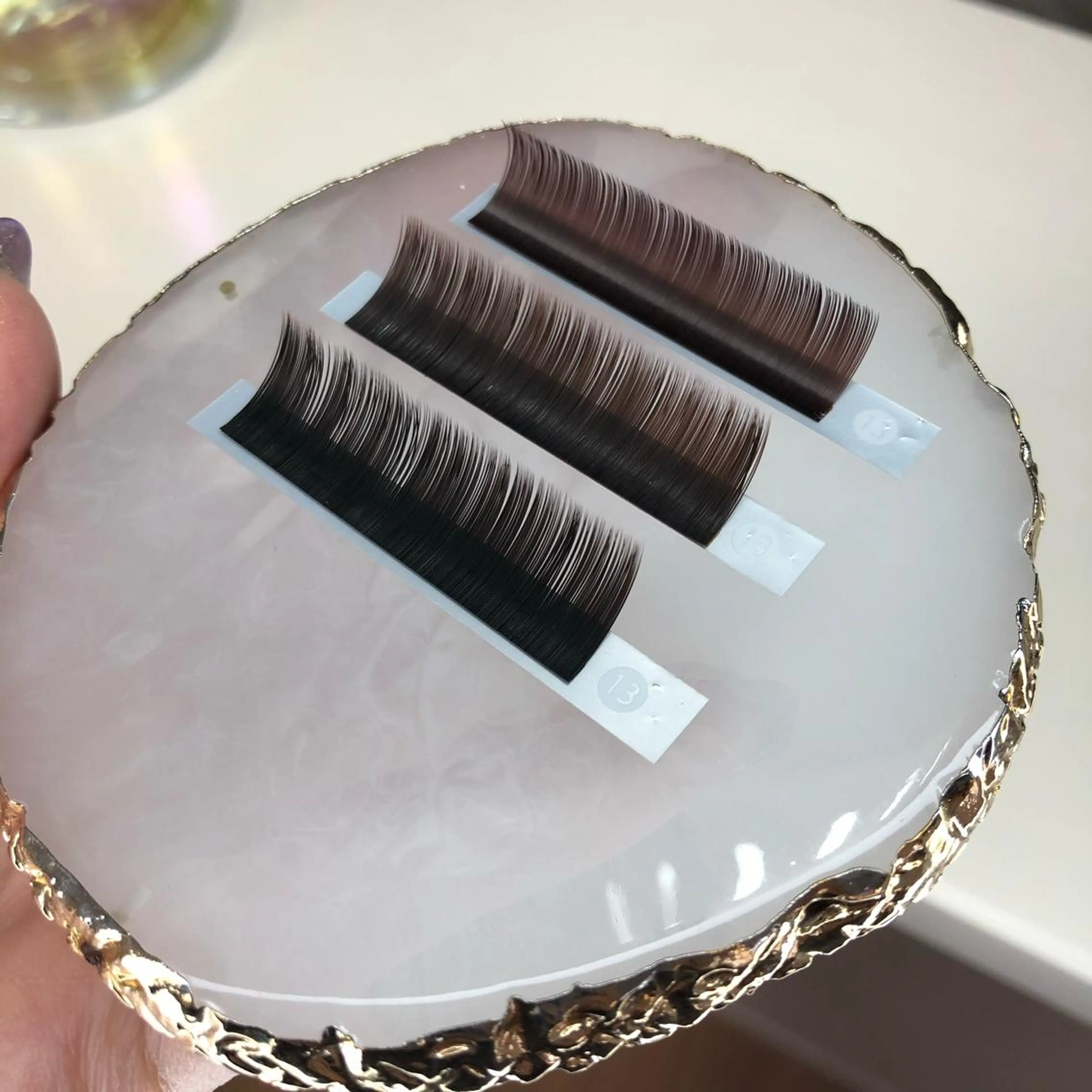 マツエク・マツパ カラーマツエク パーフェクトウィンク ちぢいわみのりのマツエク・マツパデザイン