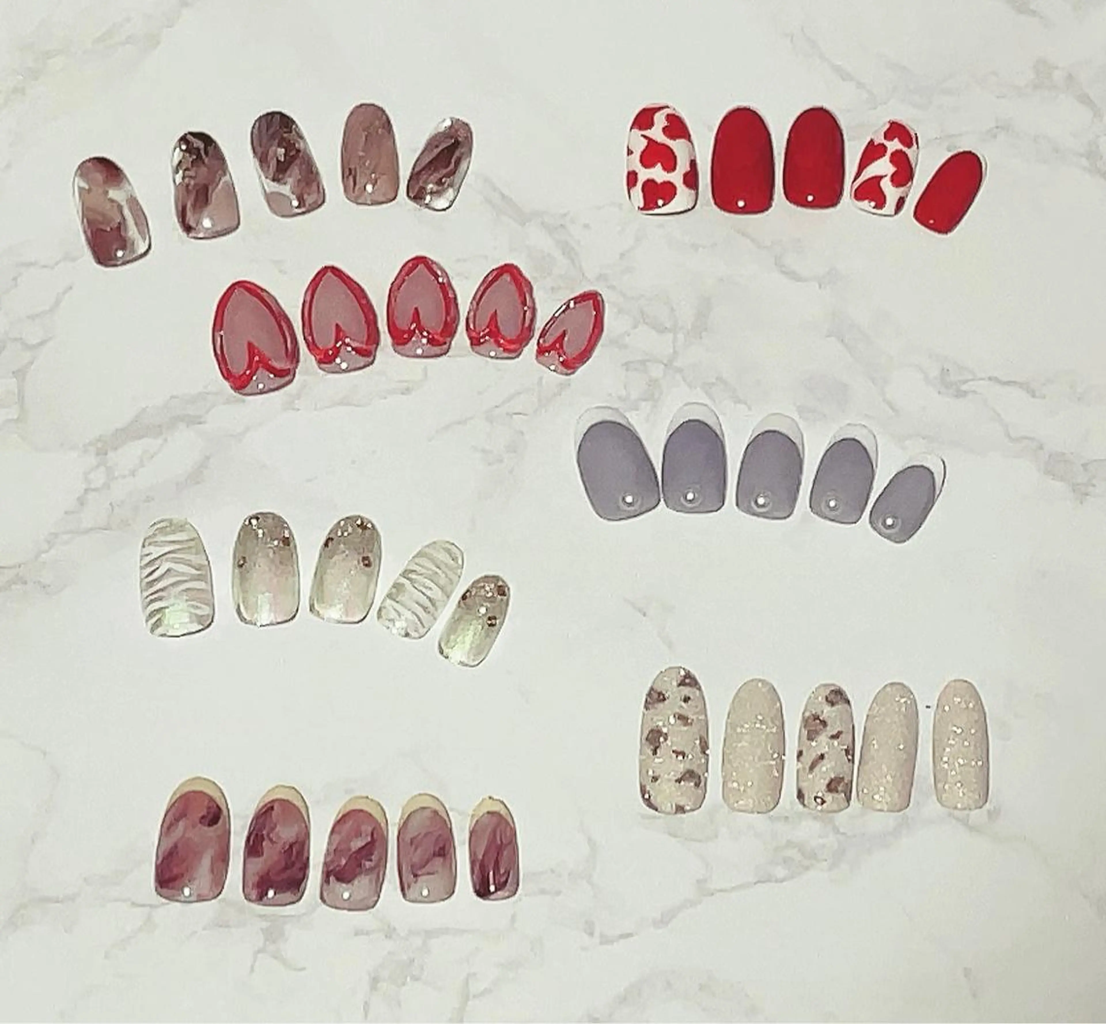 ネイル 大阪江坂 Kaiのネイルデザイン