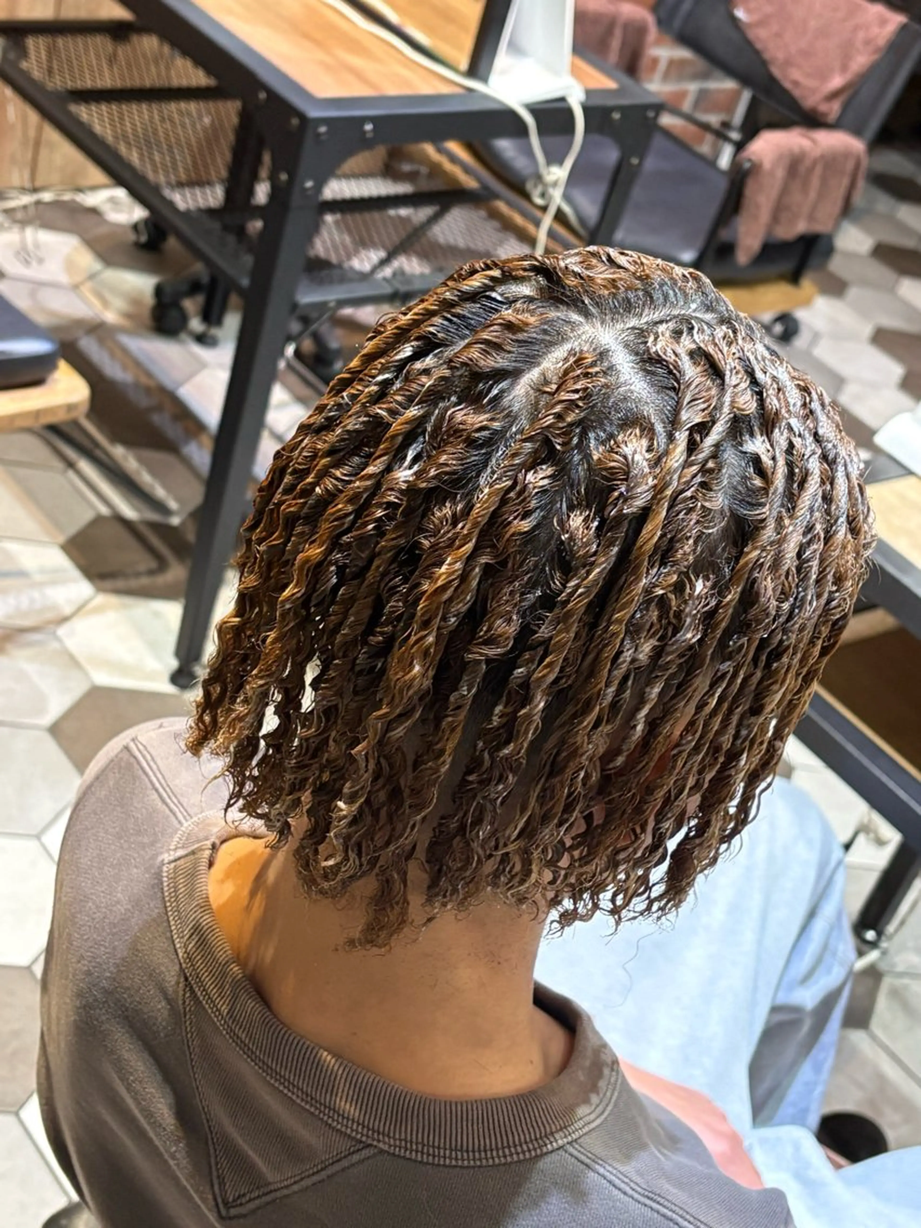 パーマ 木戸 亮晟のヘアスタイル