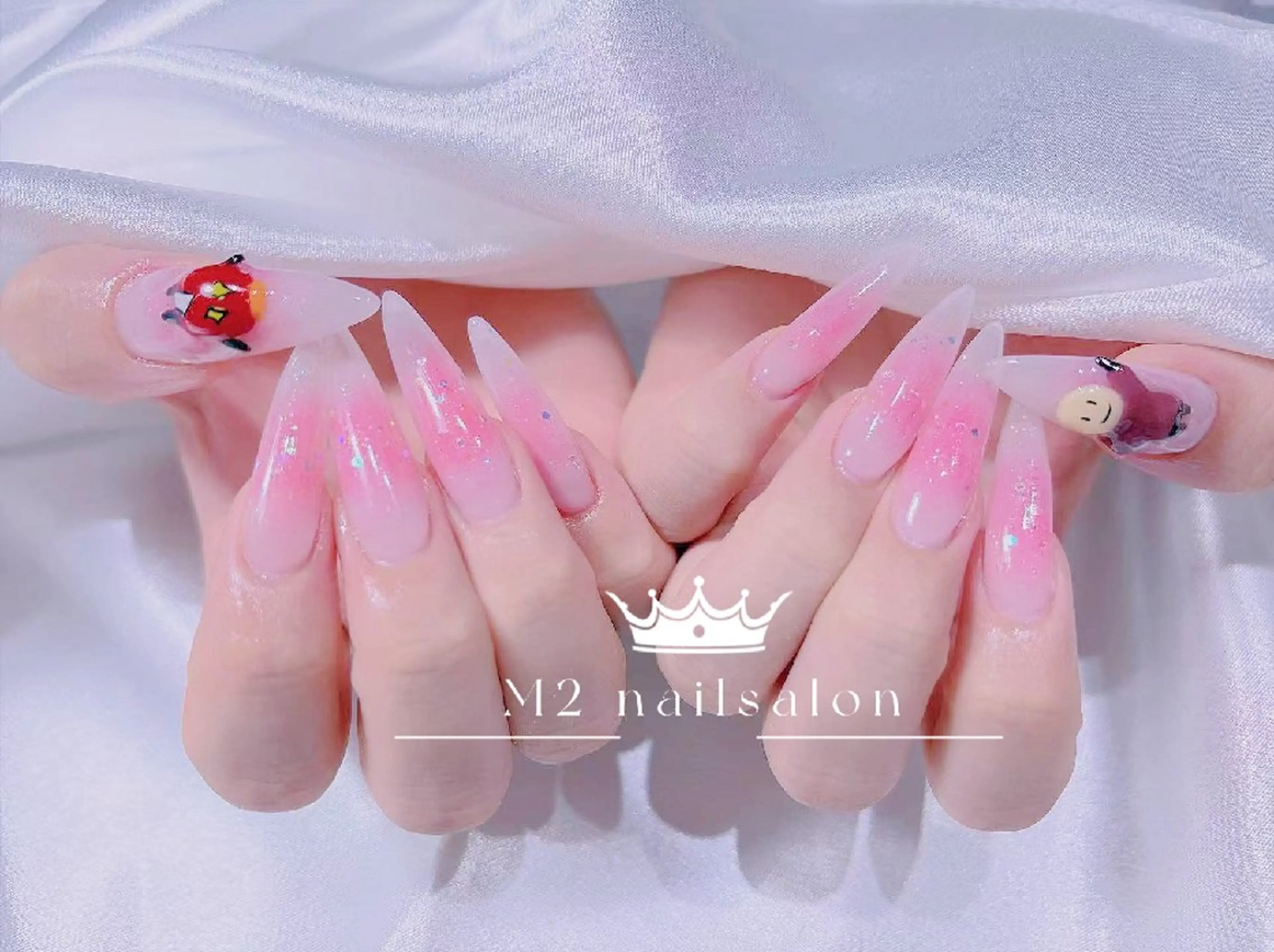 ネイル ハンドネイル ハンドケア MxS Nail(長さだし/フィルイン/マグネット/韓国ネイル/ワンホンネイル/ワンカラー)所属・MxS リィリィのネイルデザイン