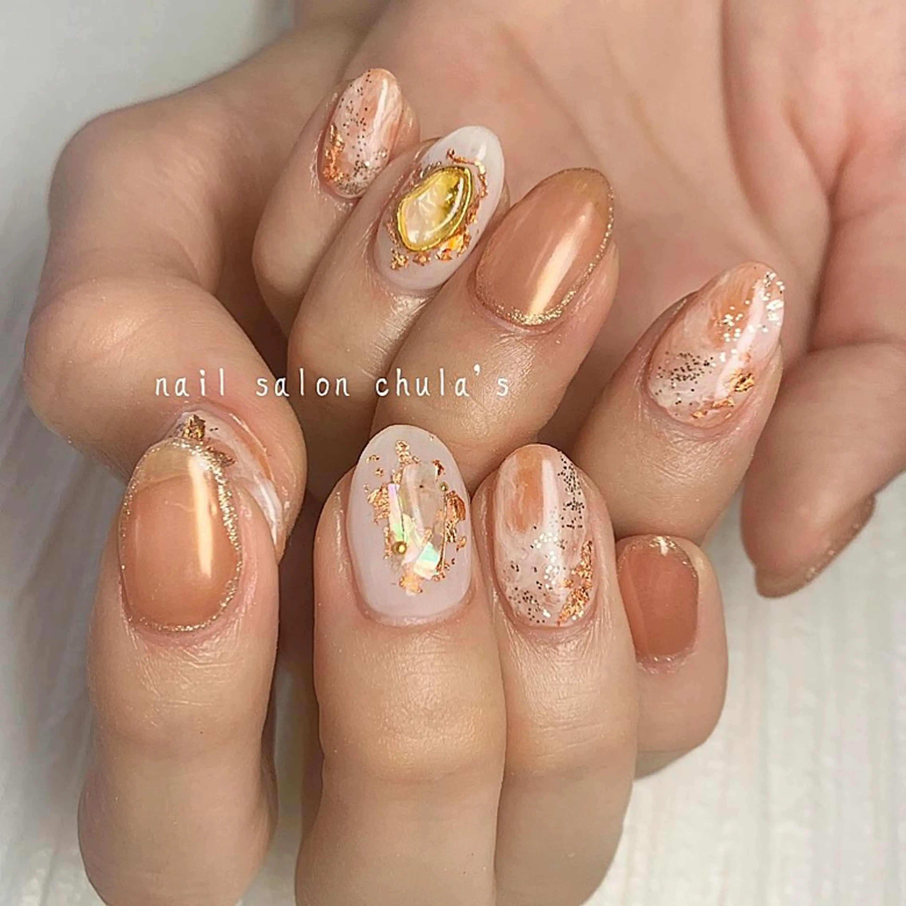 ネイル ハンドネイル nail salon  chula's所属・☆ayaka ☆のネイルデザイン