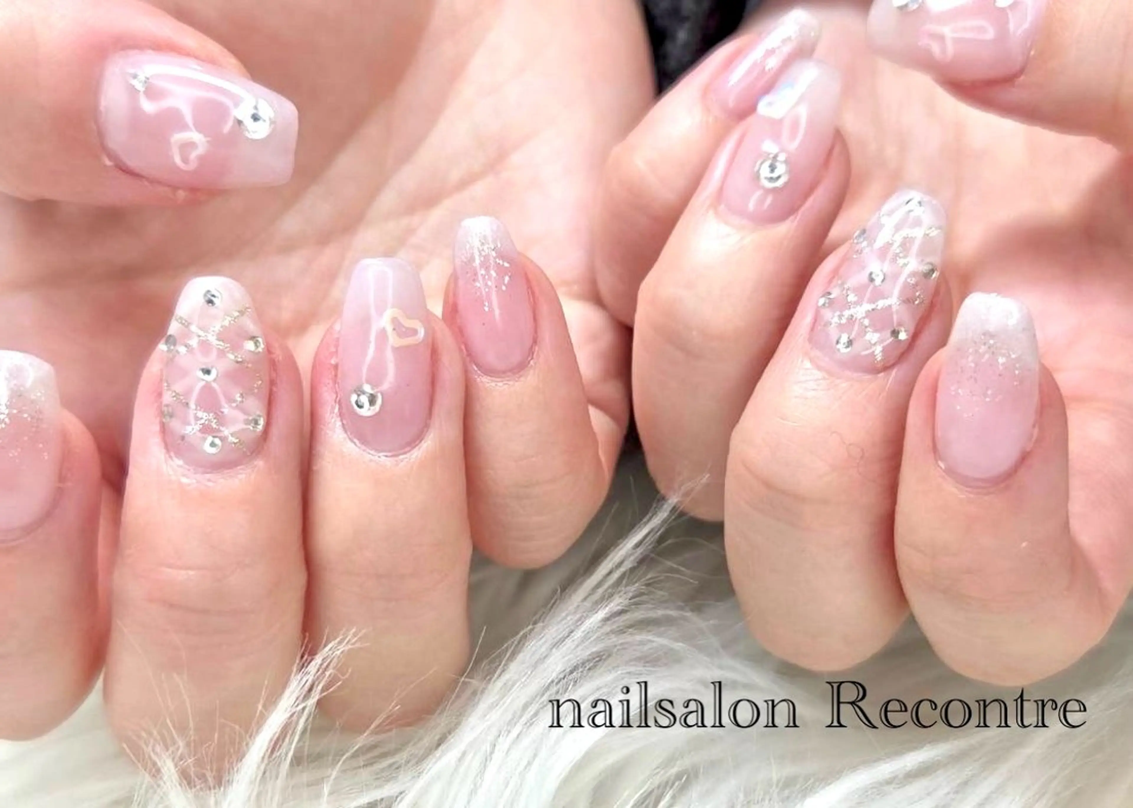 ネイル ハンドネイル nailsalon Lithos所属・nailsalon Recontreのネイルデザイン