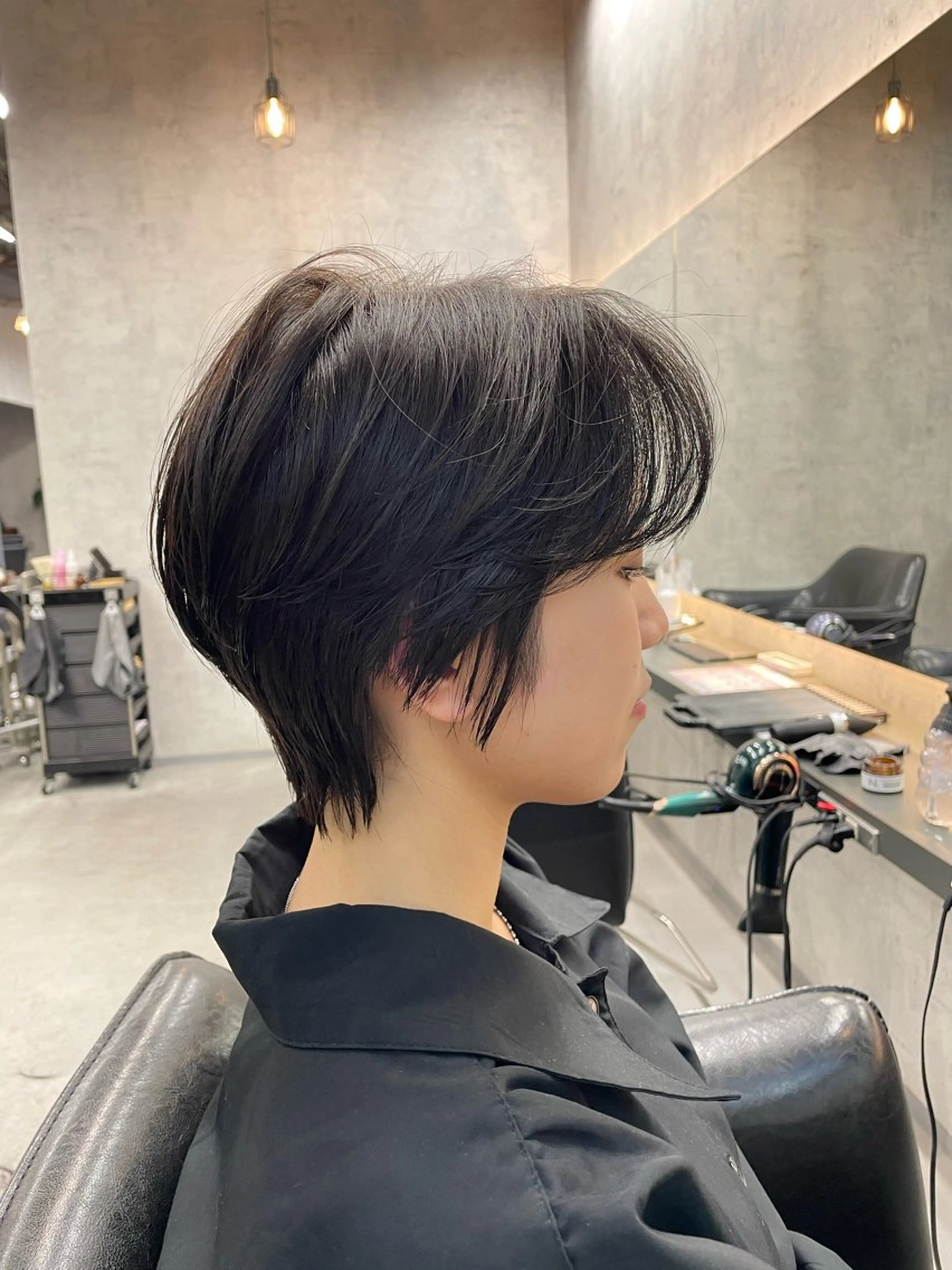 ショート レイヤー×顔周 り×髪質改善/MIUのヘアスタイル