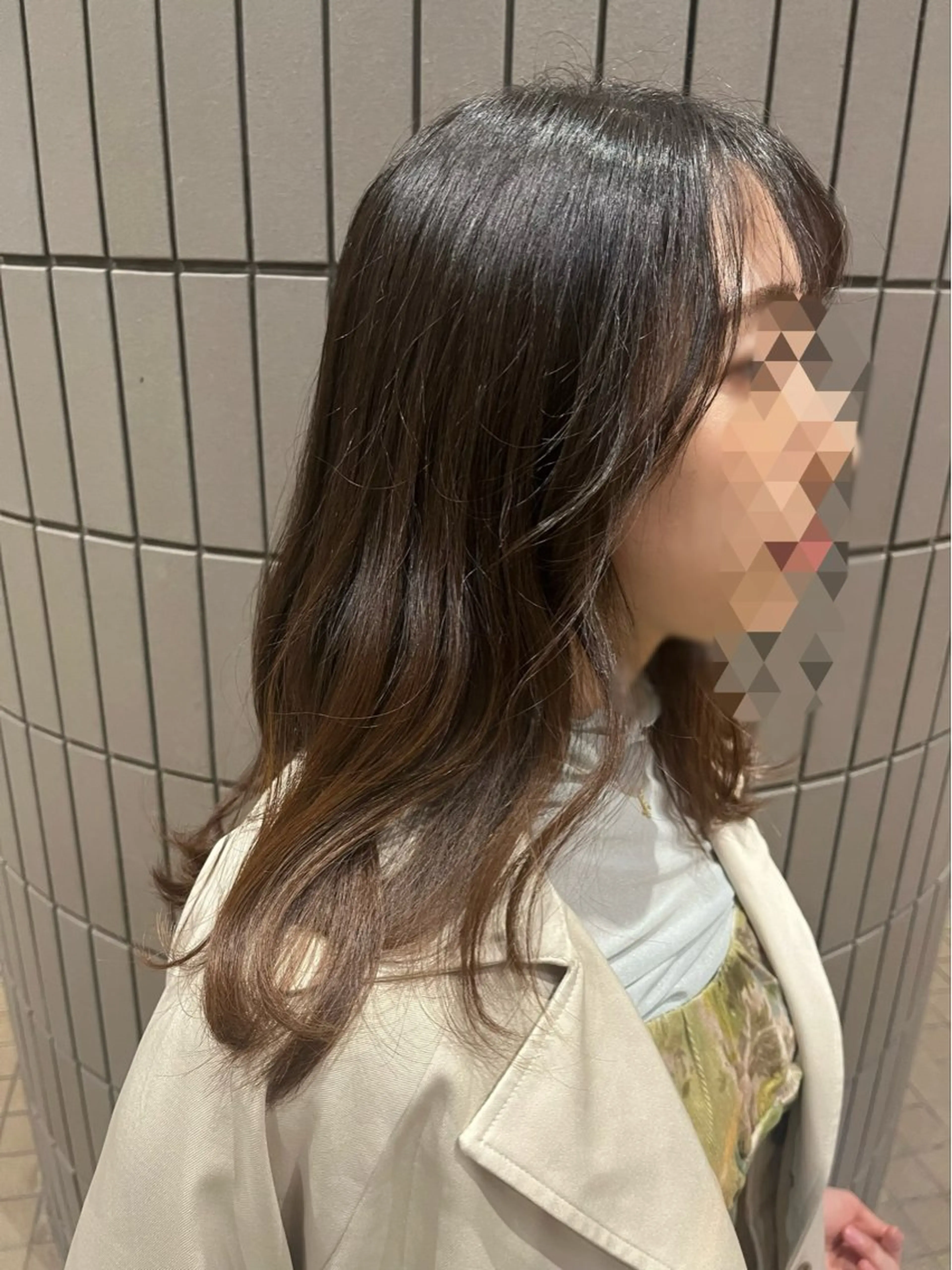 ミディアム MODEK's阿倍野 HONOKAのヘアスタイル
