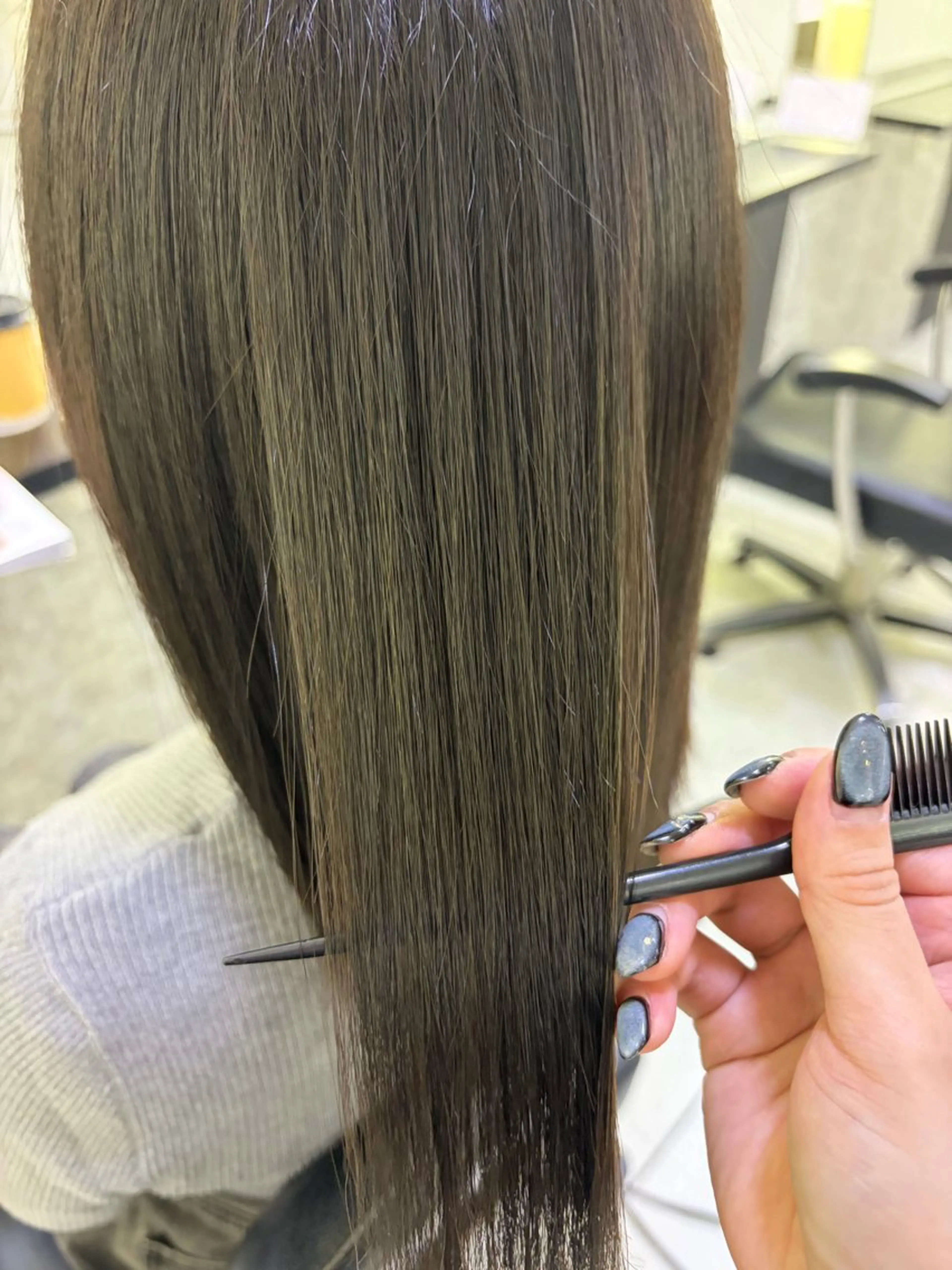 ミディアム カラー ブラウンカラー 美容室アリエルセバスチャン所属・🍵rinka 🍵カラーモデル募集のヘアスタイル