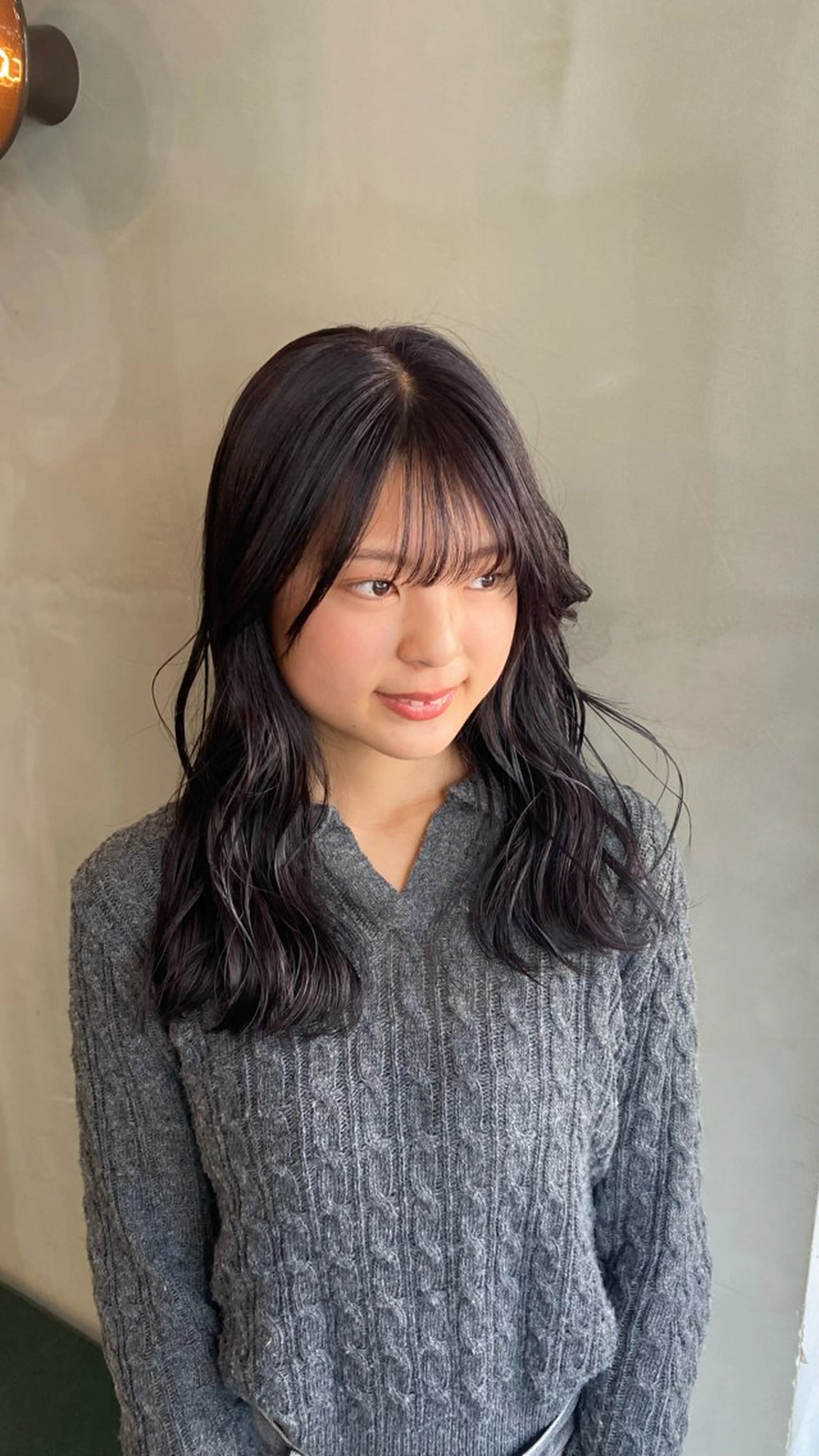 ロング ハイトーン/カット Kazuhaのヘアスタイル