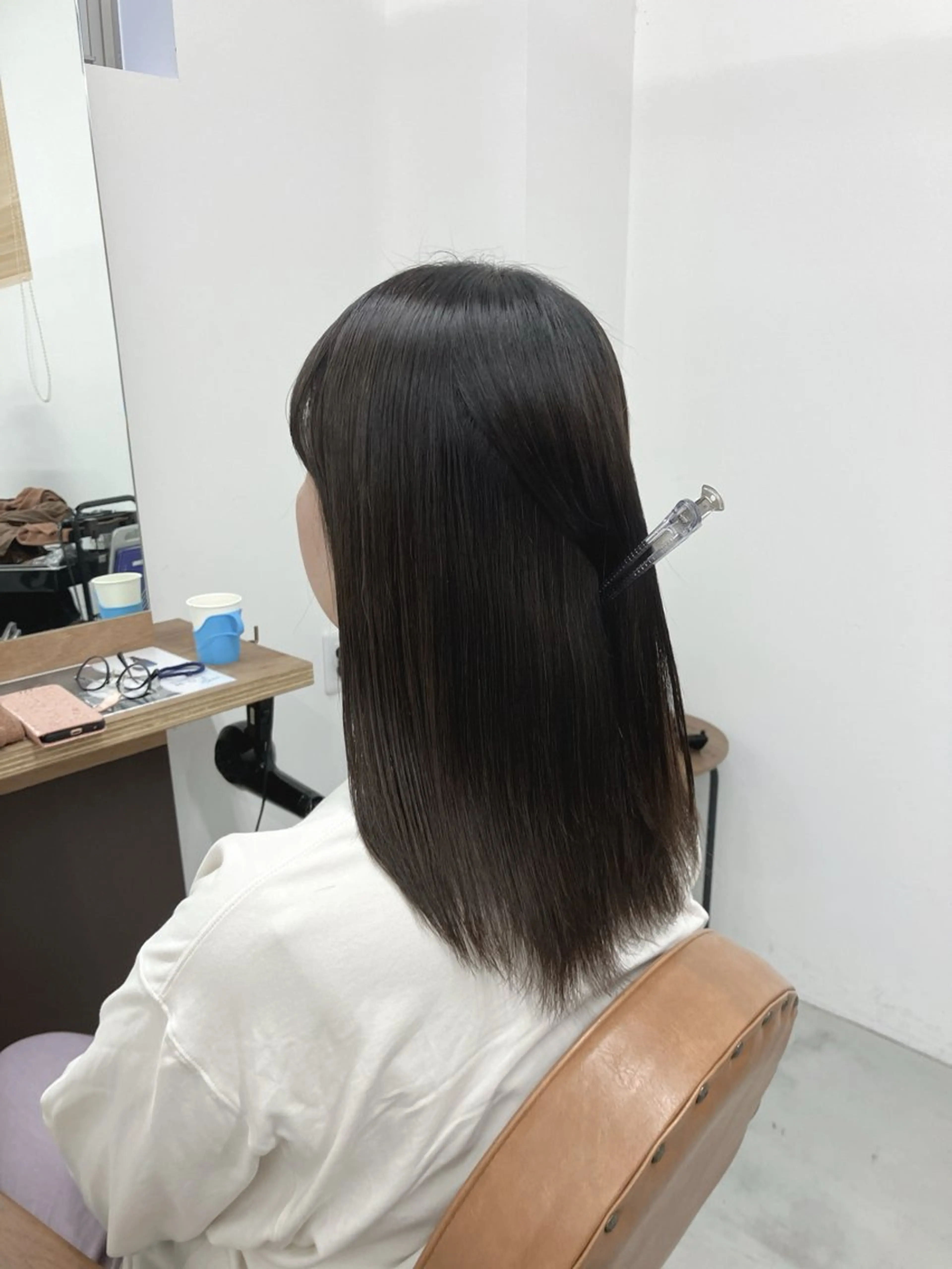 ショート くせ毛 髪質改善 縮毛矯正 wa daのヘアスタイル