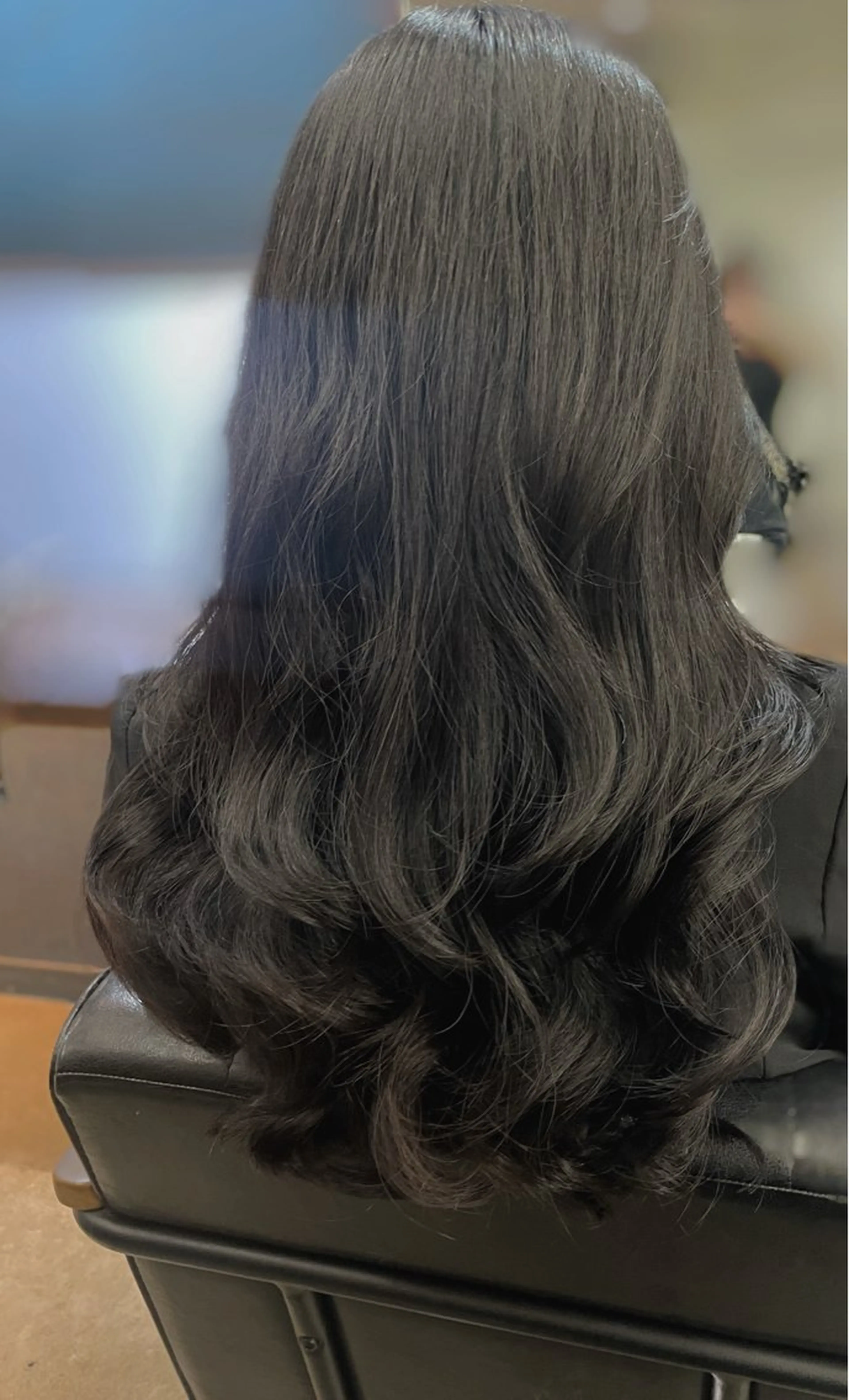 ロング カット パーマ トリートメント レイヤー/デジパ SAKIのヘアスタイル