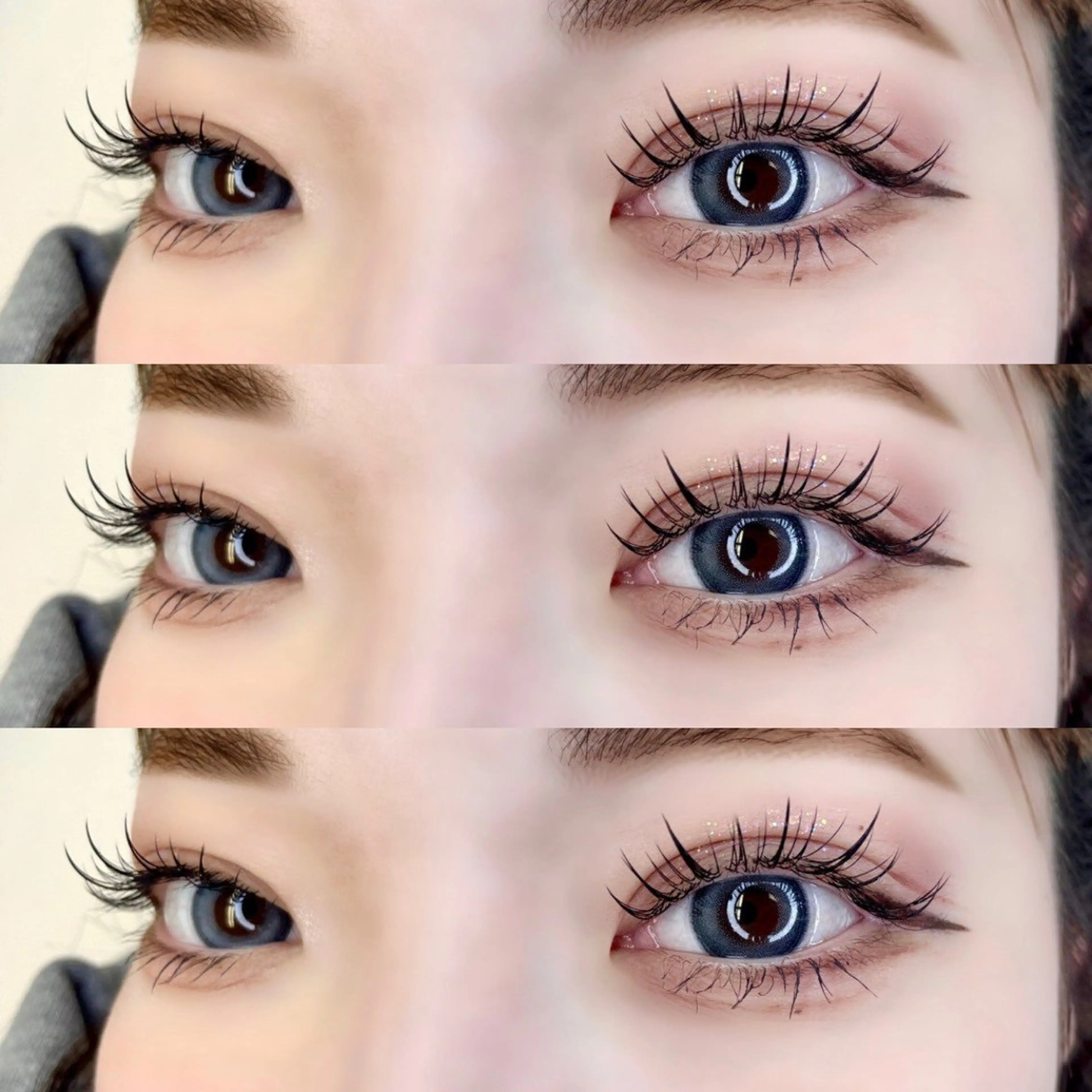 マツエク・マツパ 韓国風束感まつ毛🩵 Nozomiのマツエク・マツパデザイン