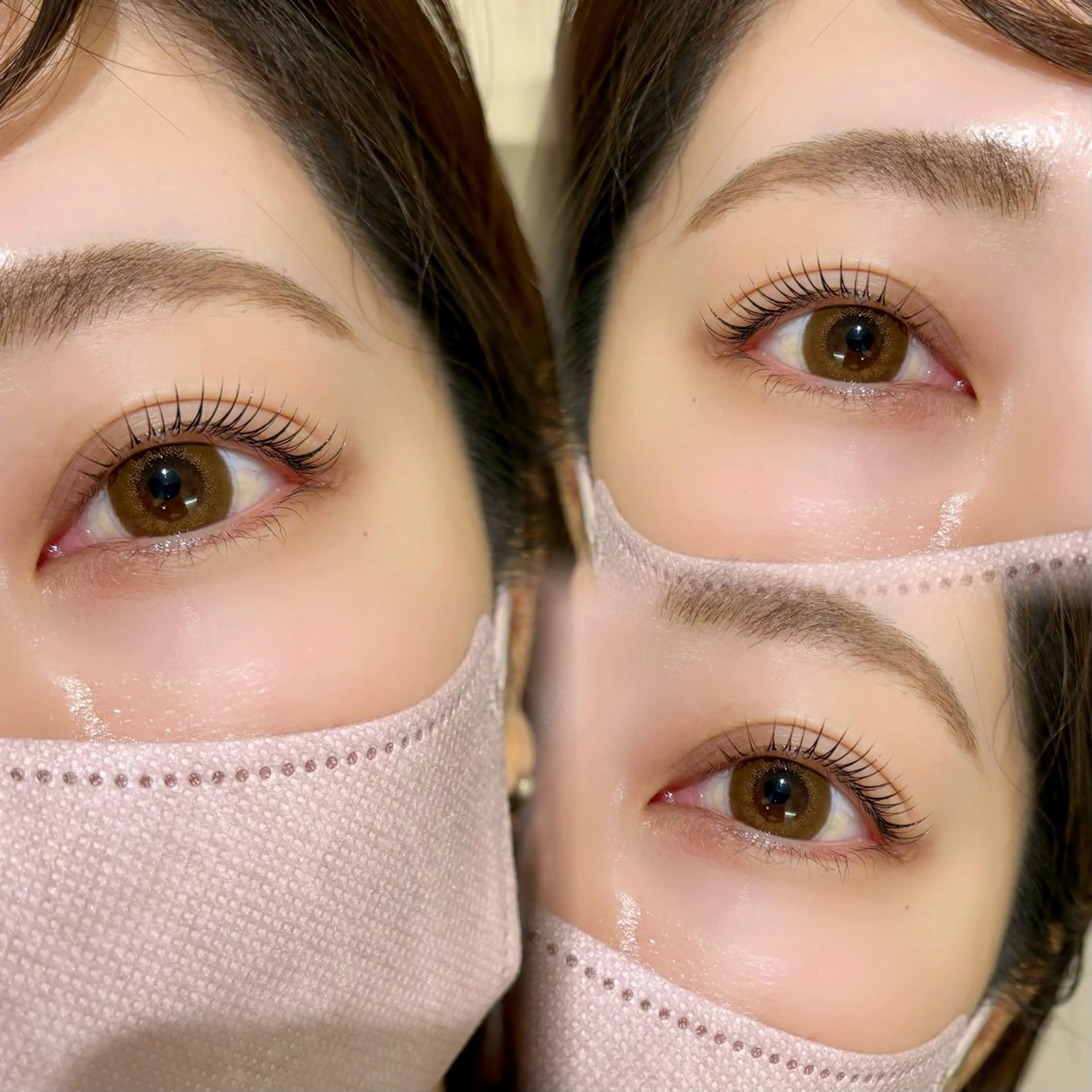 マツエク・マツパ 韓国風マツエク パリジェンヌラッシュリフト 一重×まつ毛パーマ RIKA🎀 まつ毛パーマ特化のマツエク・マツパデザイン