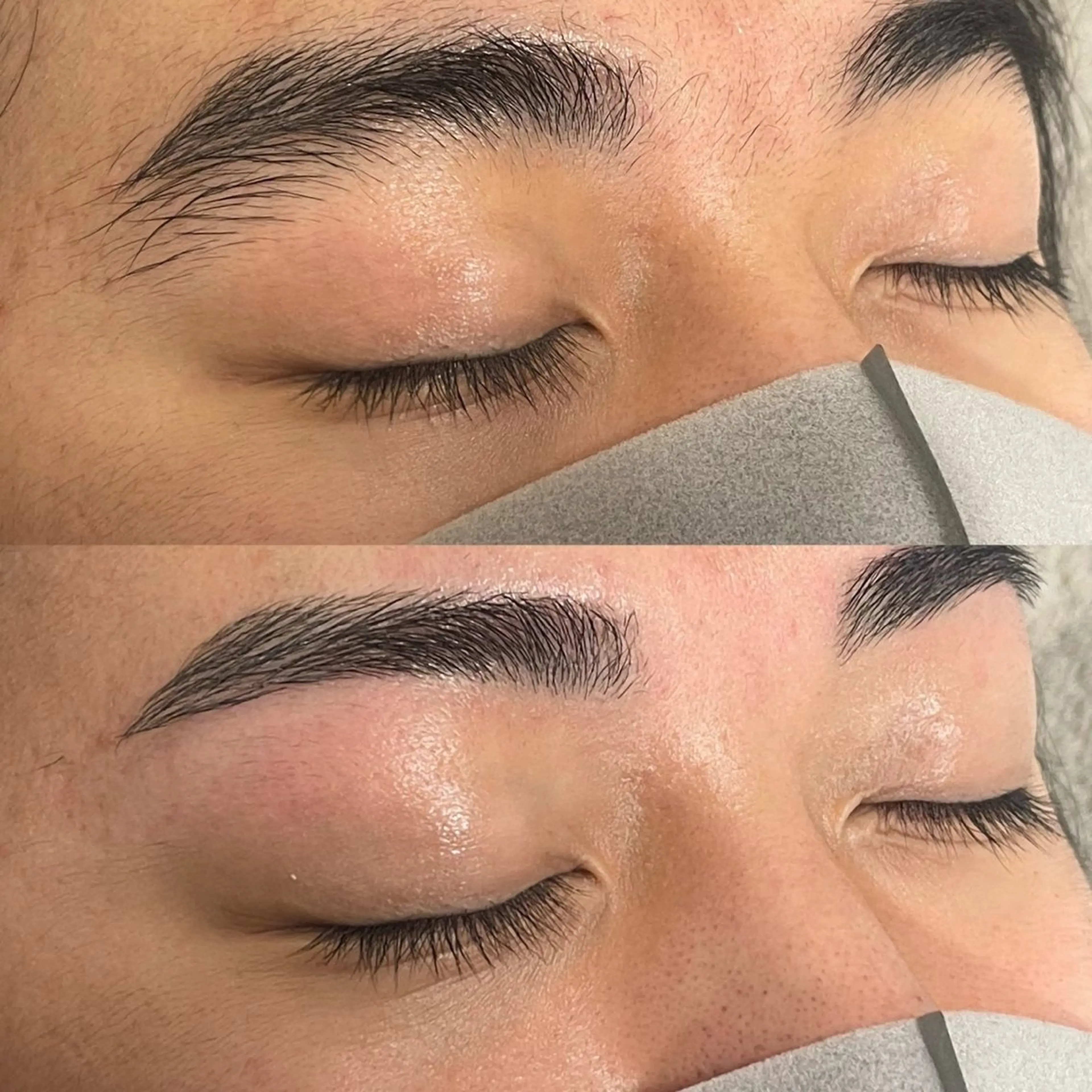 メンズ アイブロウ ワックス脱毛 眉カット その他(アイブロウ) Embellir/ "Aine"🕊のマツエク・マツパデザイン