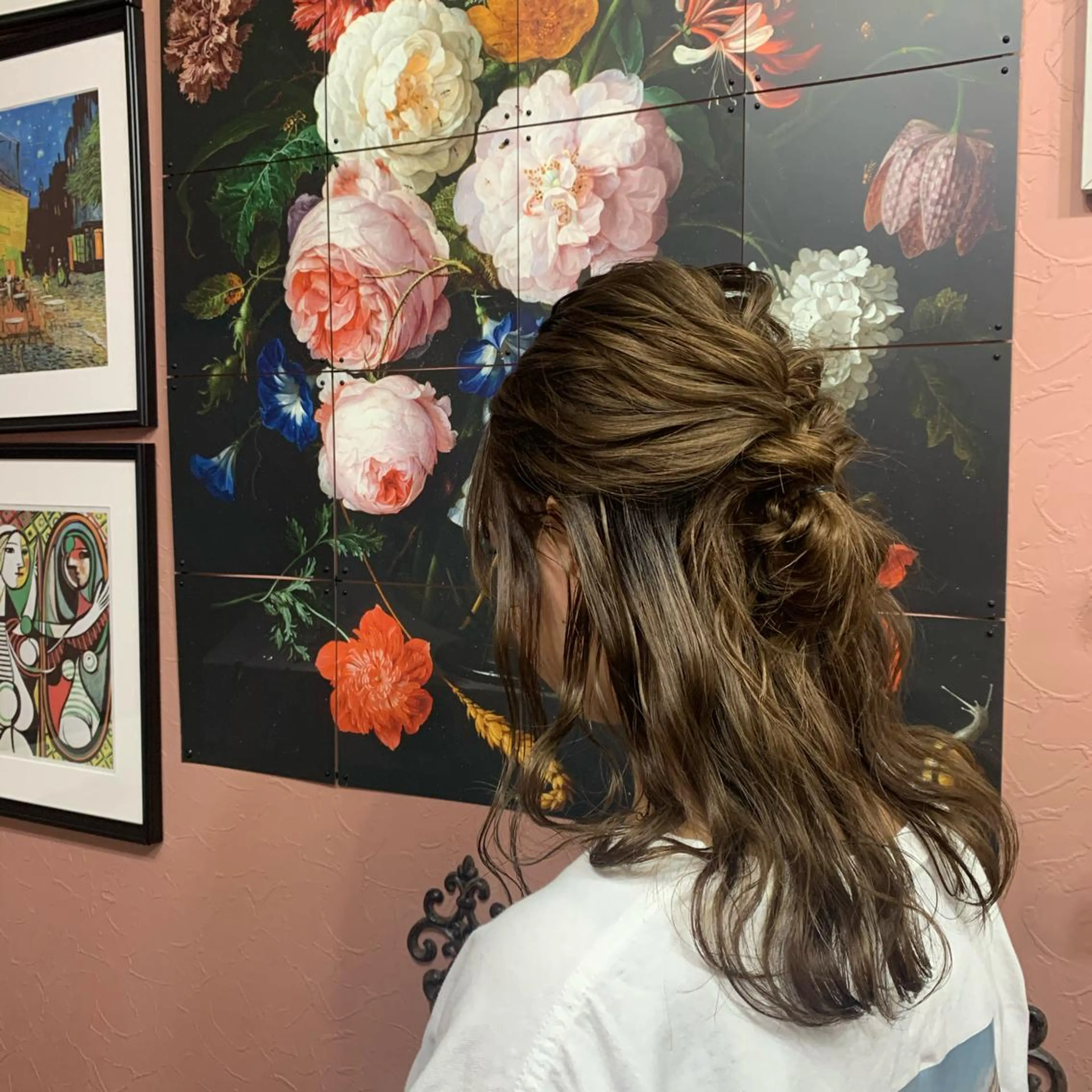 セミロング ヘアアレンジ chouette/ 根本優希のヘアスタイル