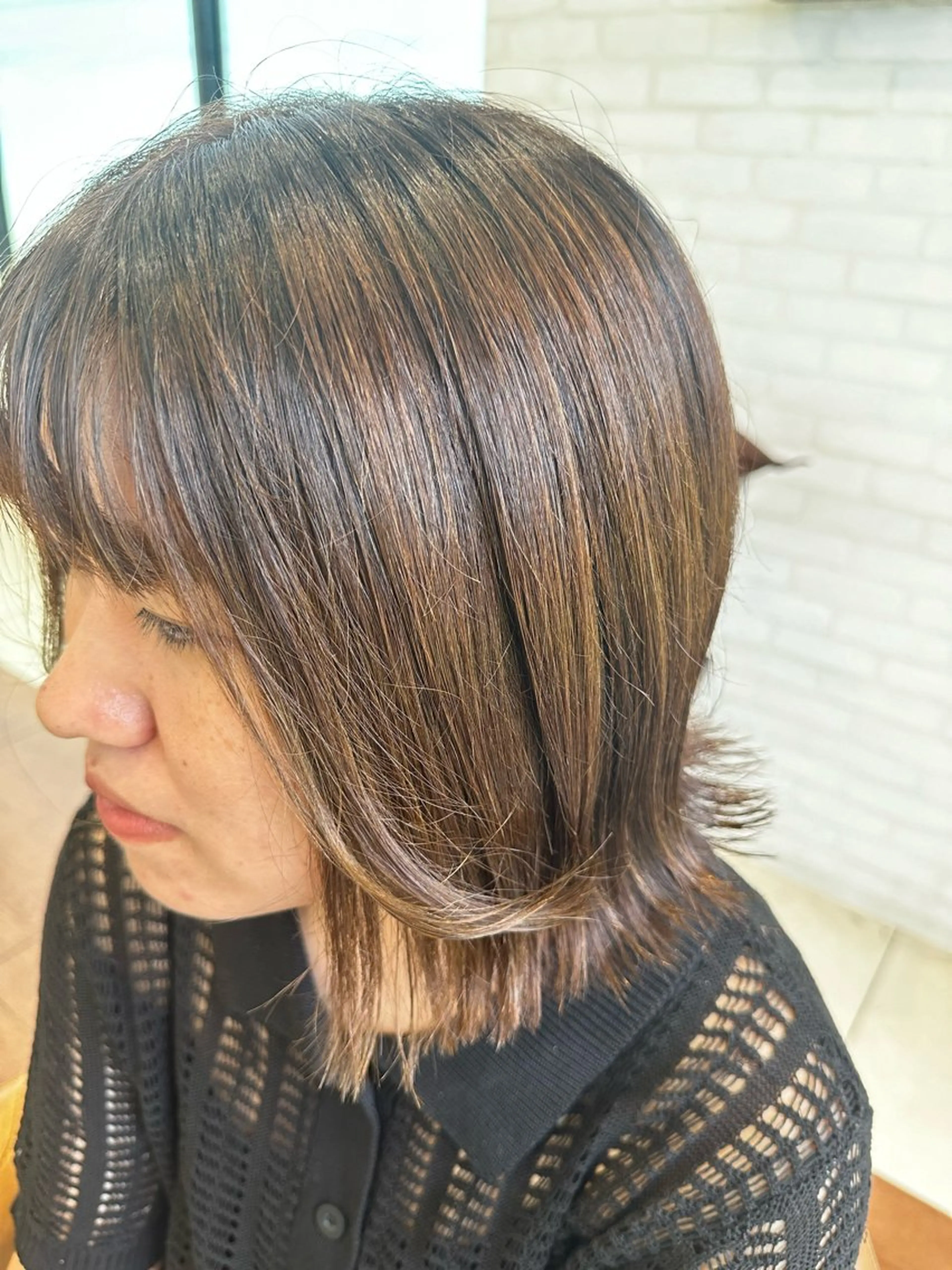 ミディアム カラー ☆あつみ☆ soen  天神店のヘアスタイル