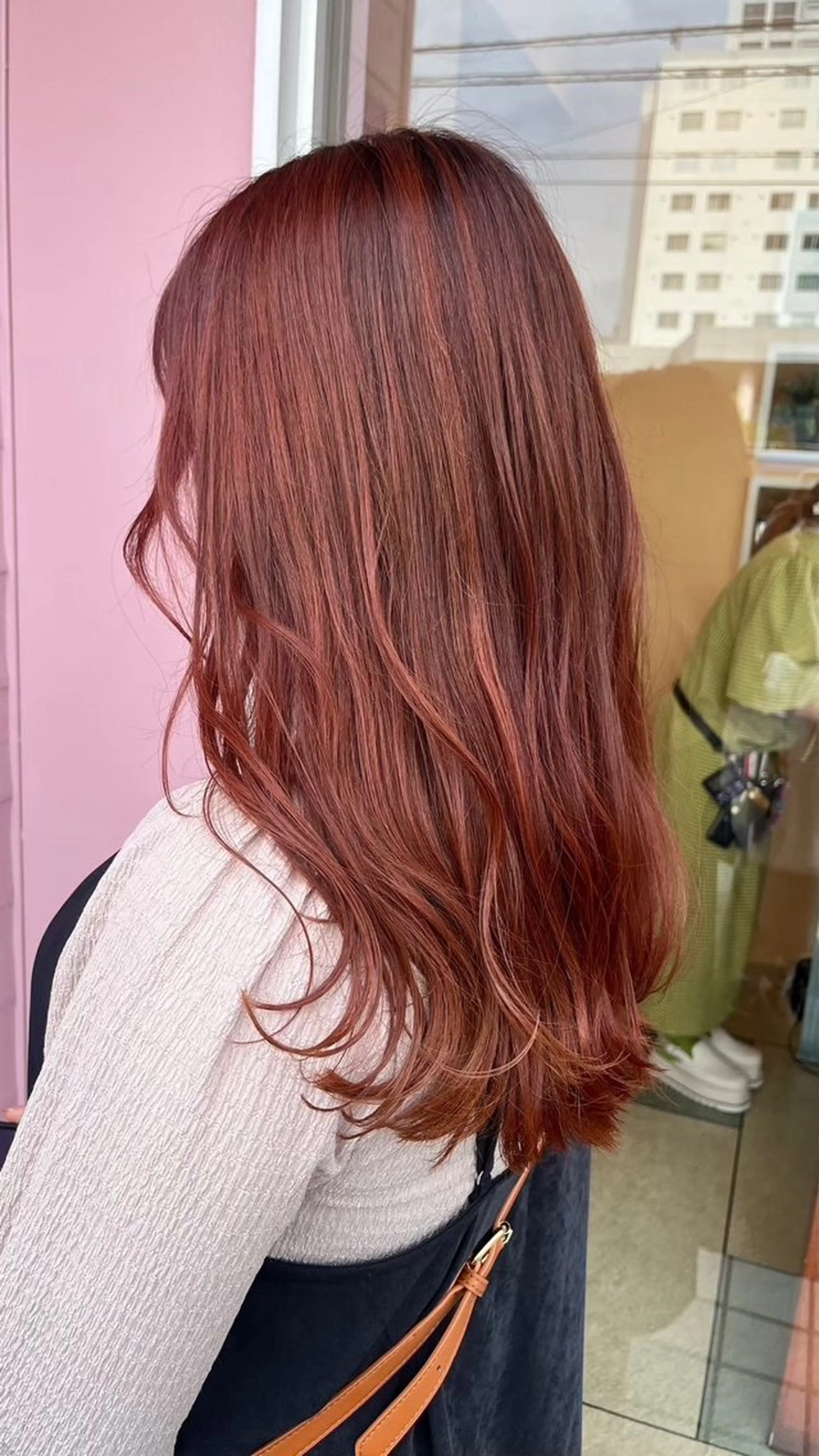 ロング カラー トリートメント カット ヘアカラー 透明感カラー/ くびれヘア/ユウユのヘアスタイル