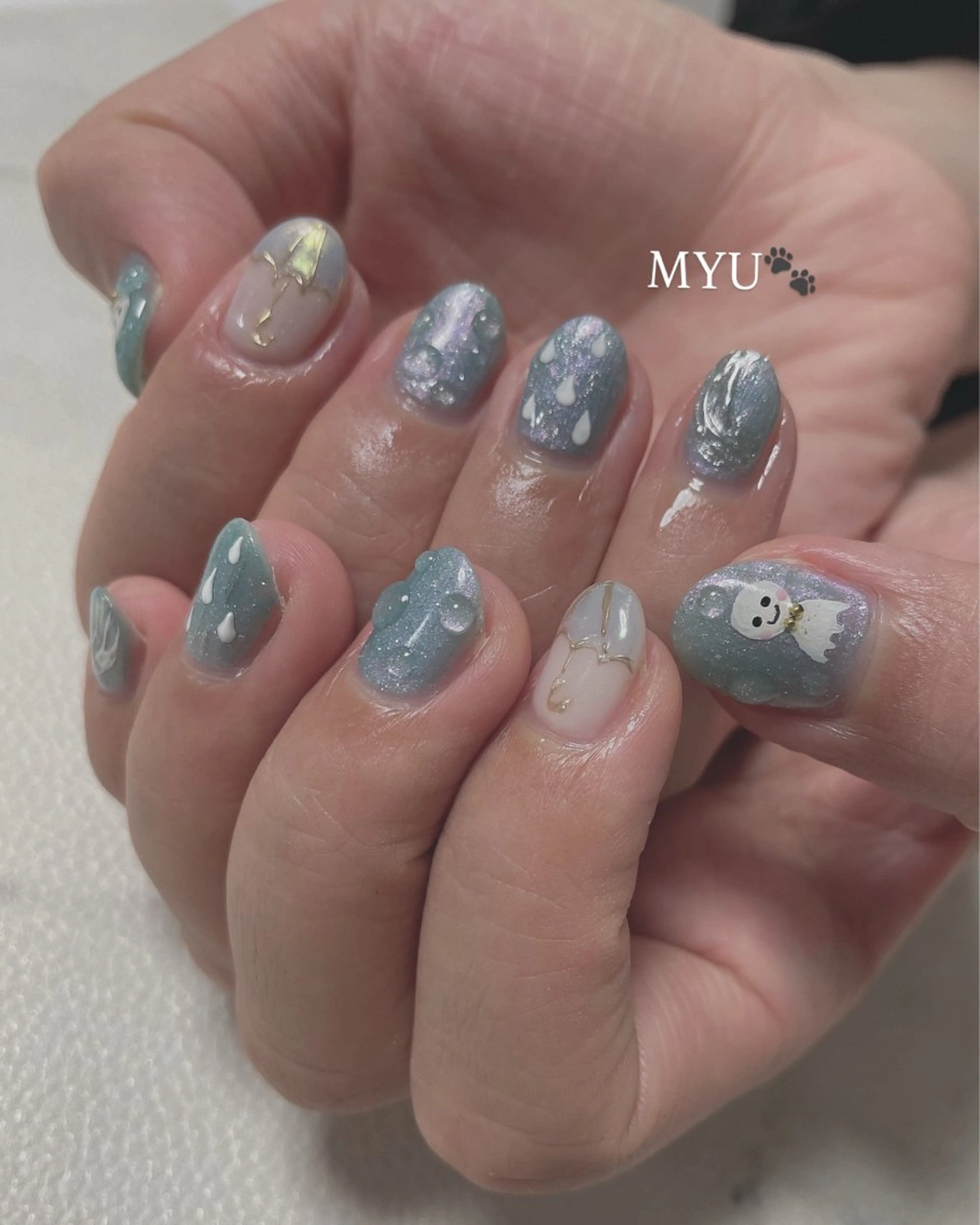 ネイル ハンドネイル nail salon MYUのネイルデザイン