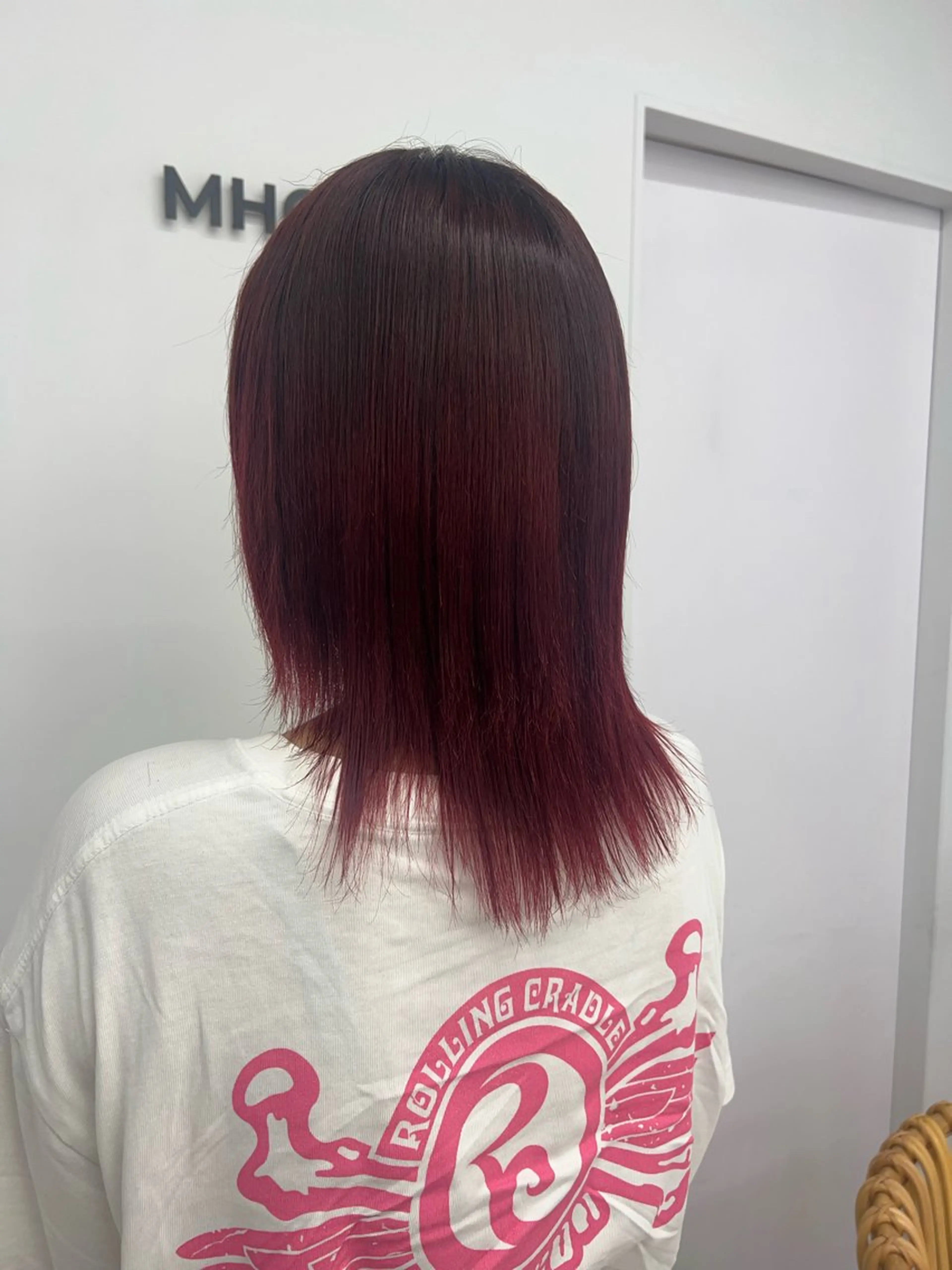 ミディアム カラー ブリーチ ヘアカラー ✨ブリーチ/顔周り レイヤー¦YUKA✨のヘアスタイル