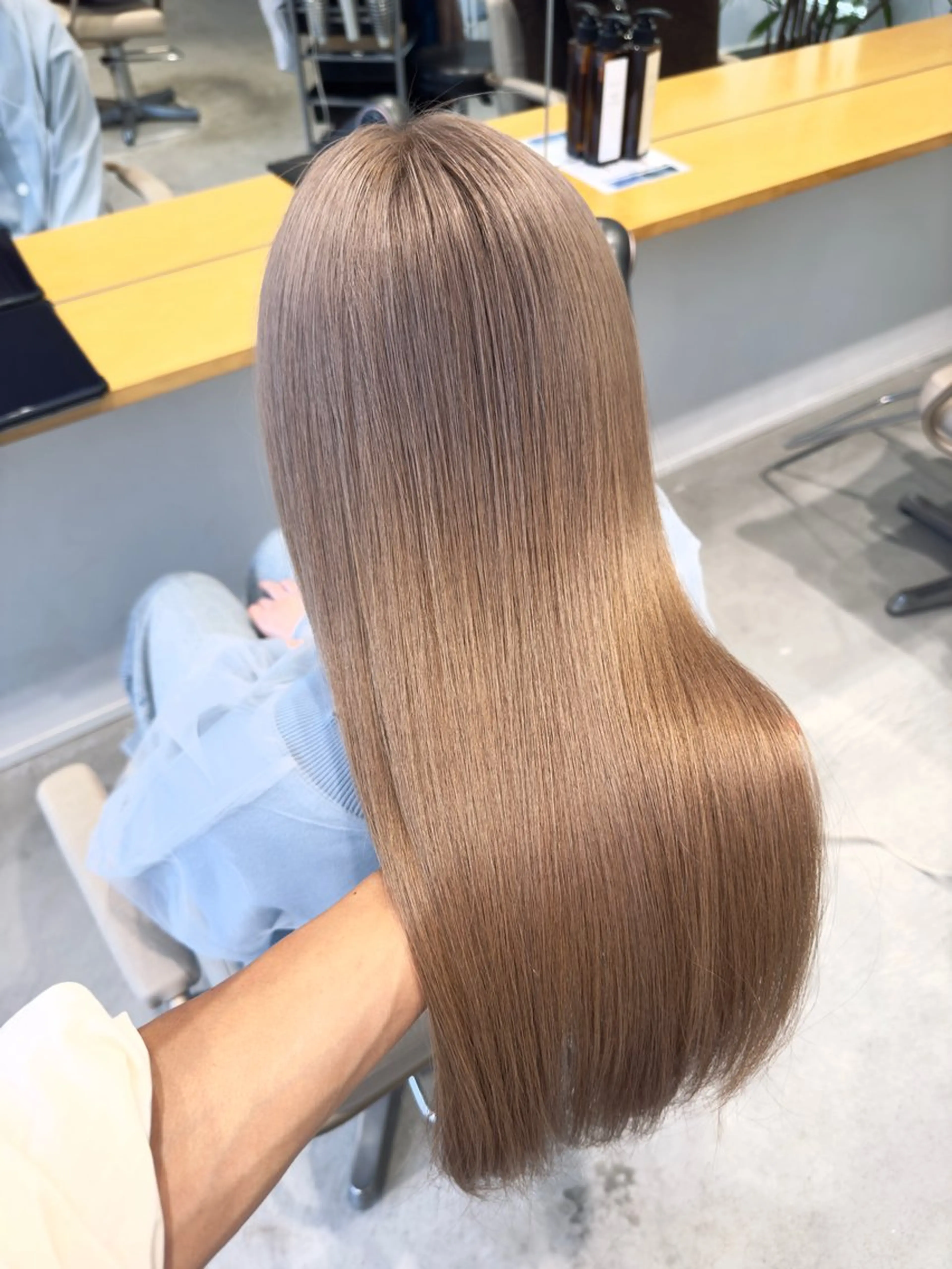 ケアブリーチダブルカラー✨(ブリーチ+オンカラーのメニューになります！)の写真