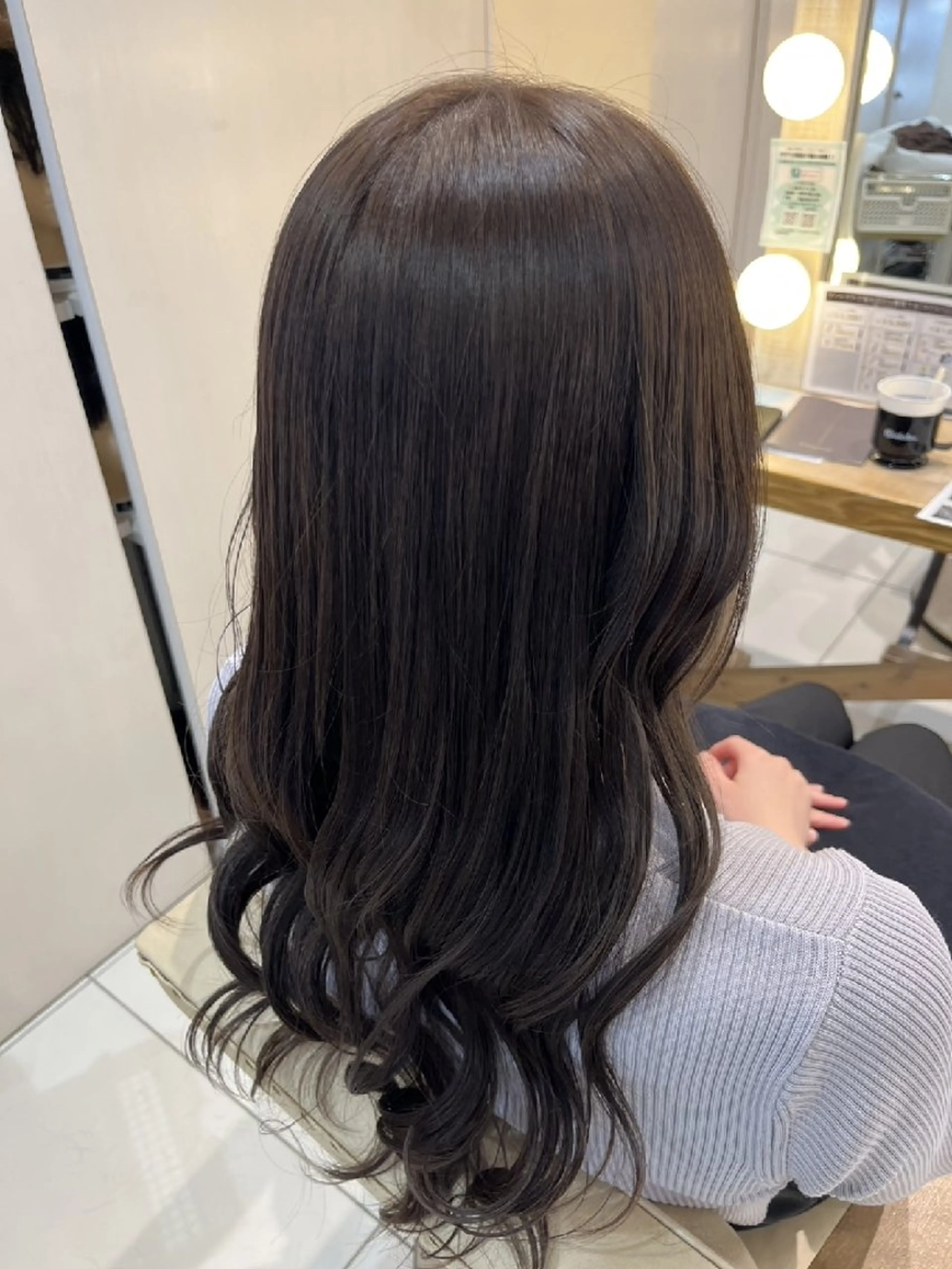 ロング トリートメント ヘアカラー トリートメント 縮毛矯正💎/ 美髪ストレート🫧のヘアスタイル