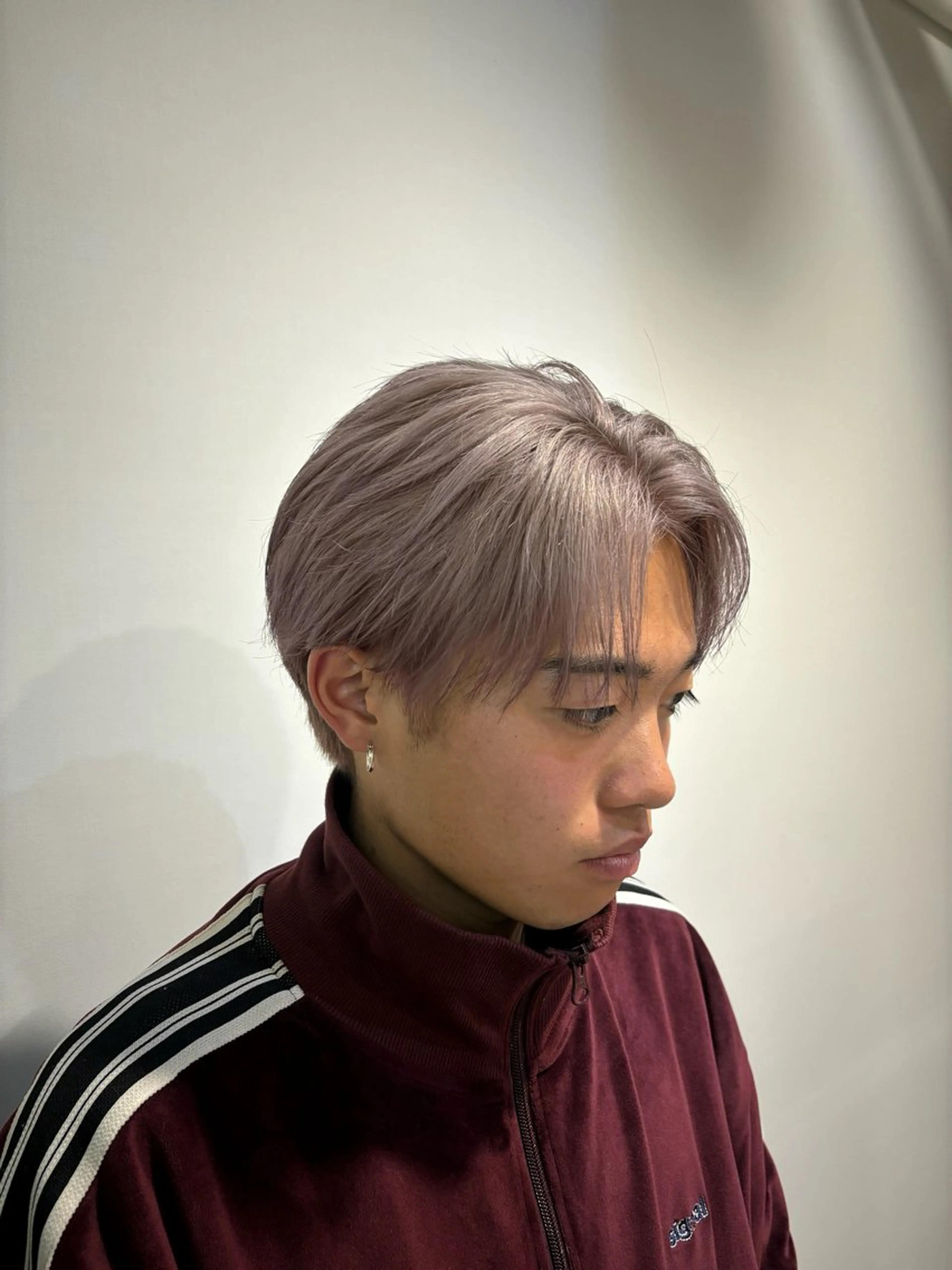 ショート カラー メンズ ヘアカラー トリートメント ヘアセット 派手髪/ハイトーン RIN🩵ྀིのヘアスタイル