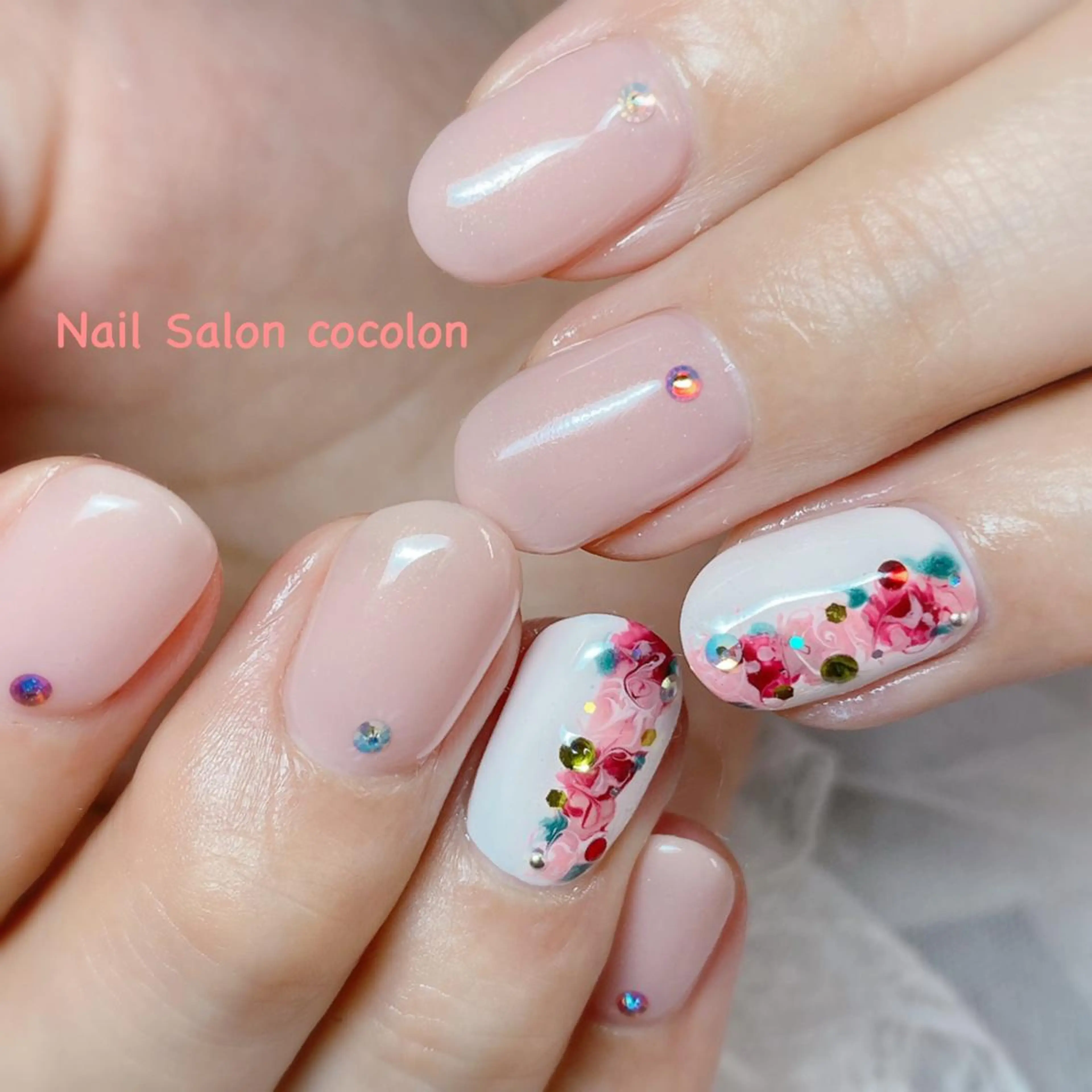 ネイル アートネイル ハンドネイル 柴崎 美幸のネイルデザイン