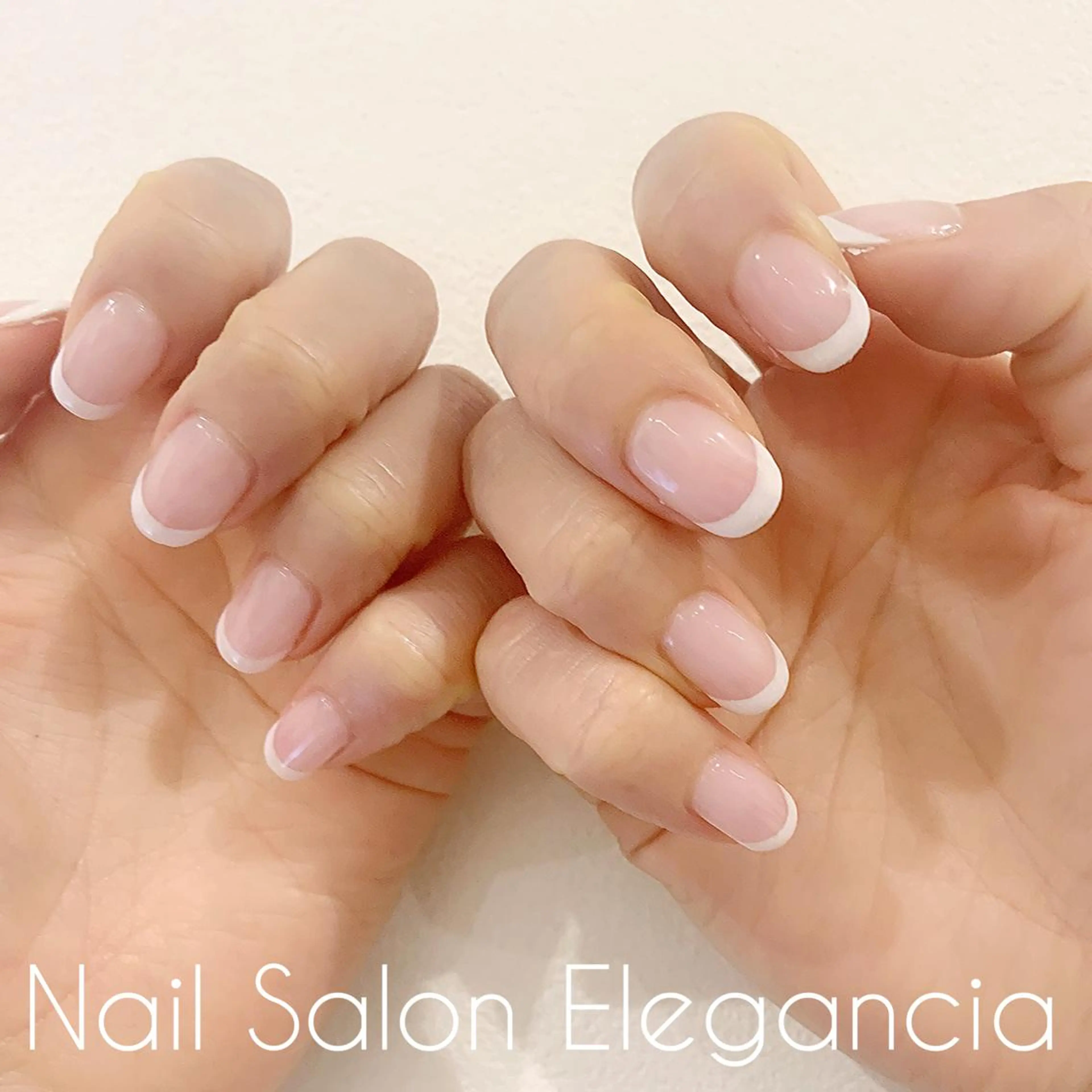 ネイル フレンチネイル Elegancia. Hiromiのネイルデザイン