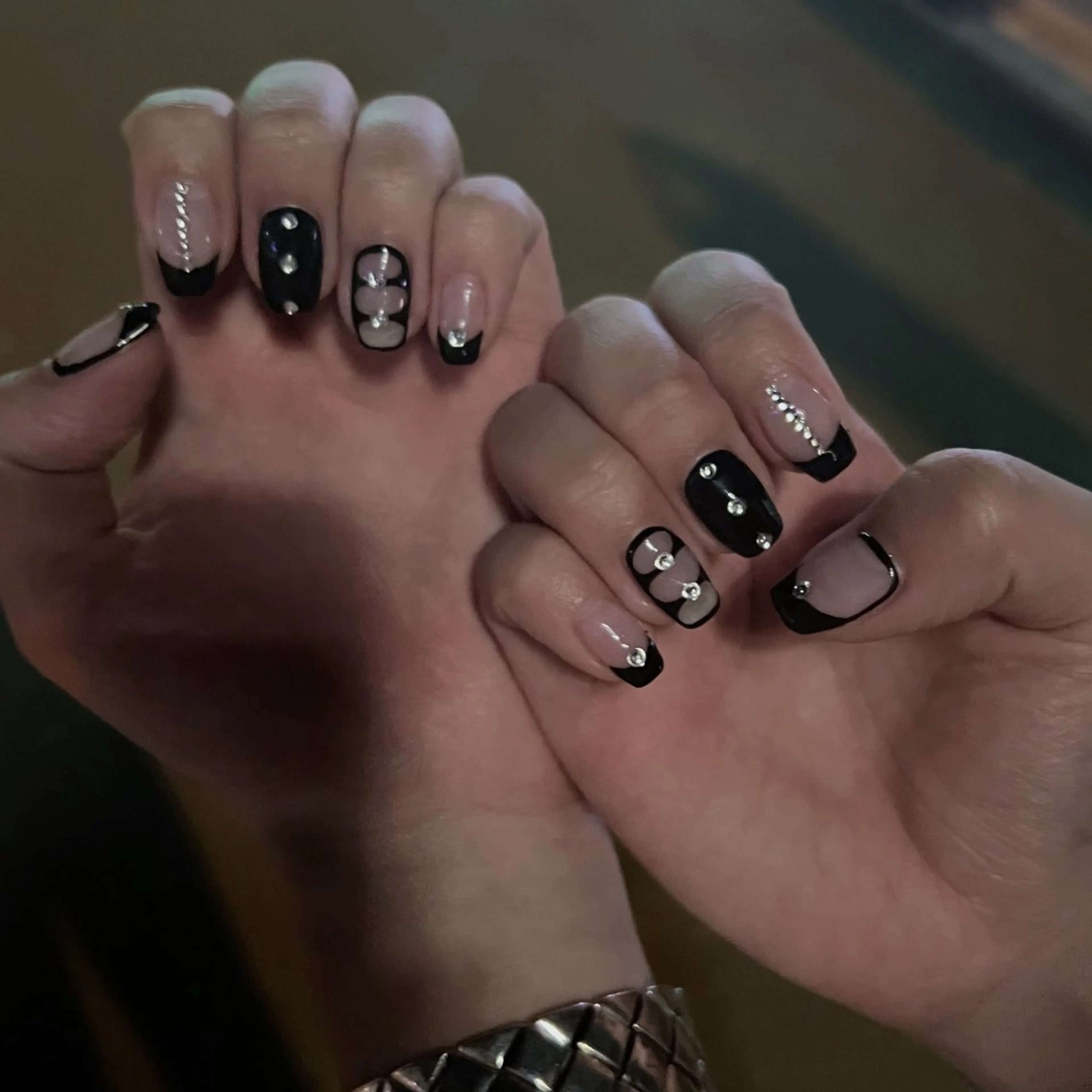 ネイル アートネイル オーロラネイル フットネイル 韓国ネイル ロングネイル Yudia Minoriのネイルデザイン