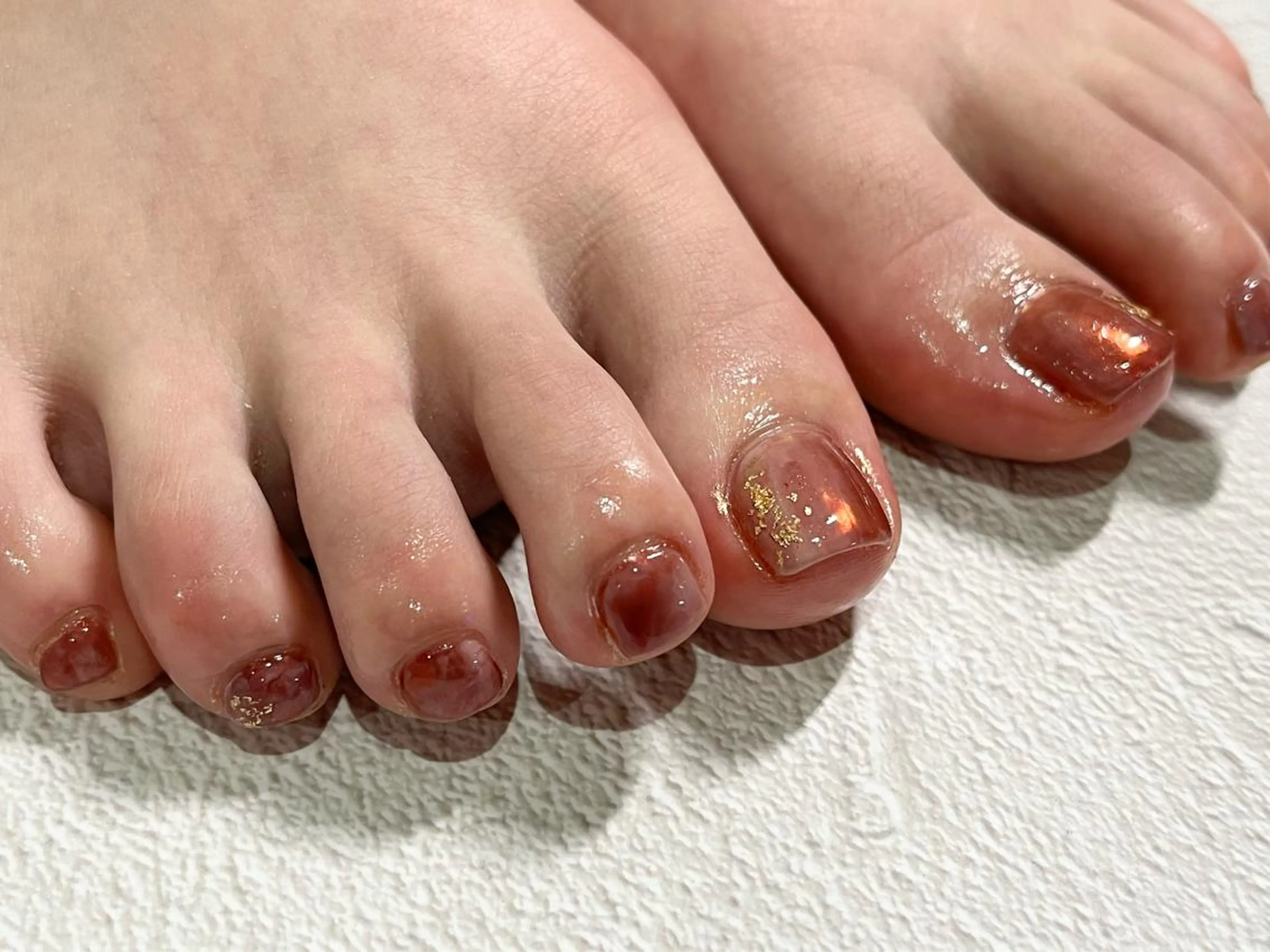 【定額デザイン】フットネイル👣の写真