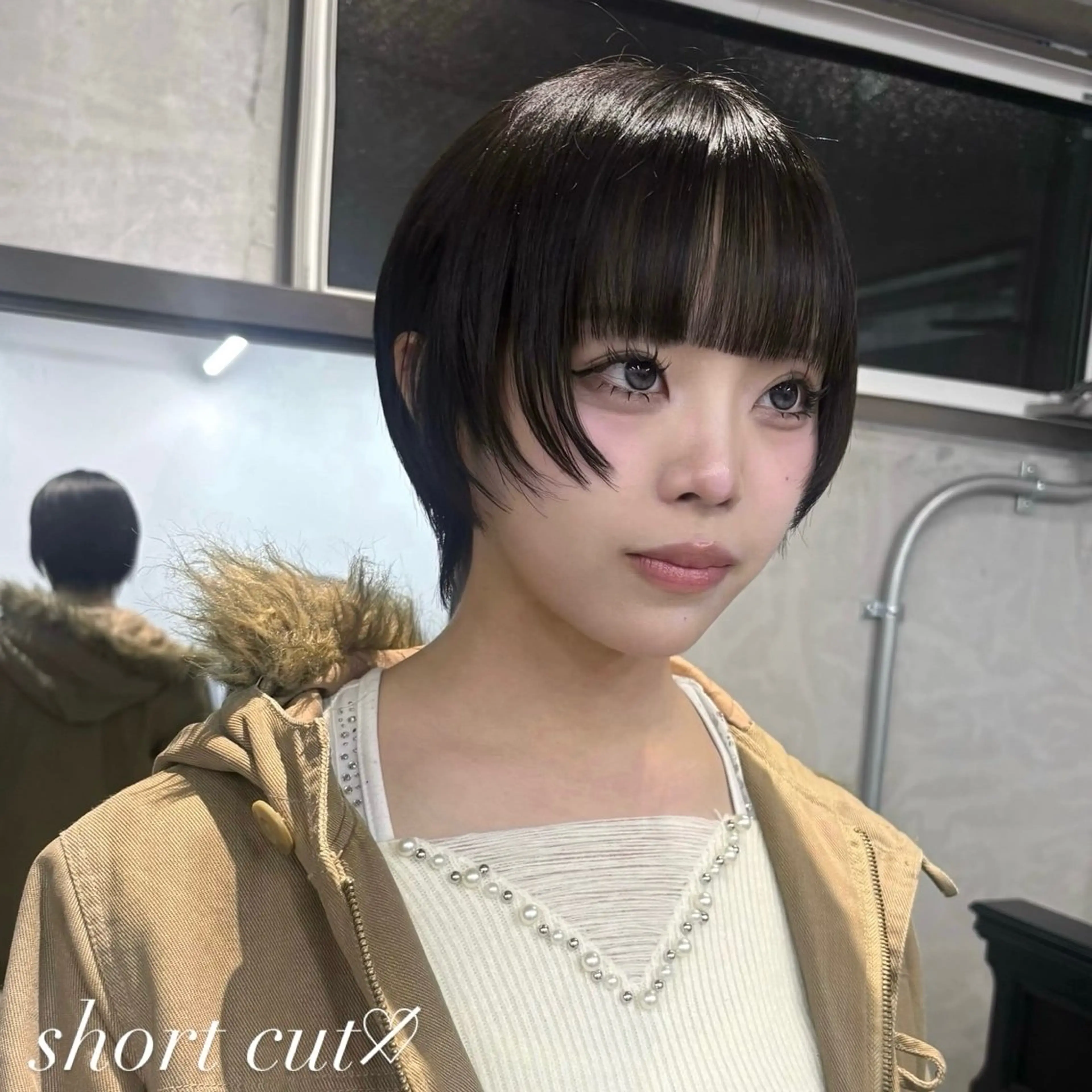 ショート Halo所属・ショートカットモデル IKUMI🎀のヘアスタイル