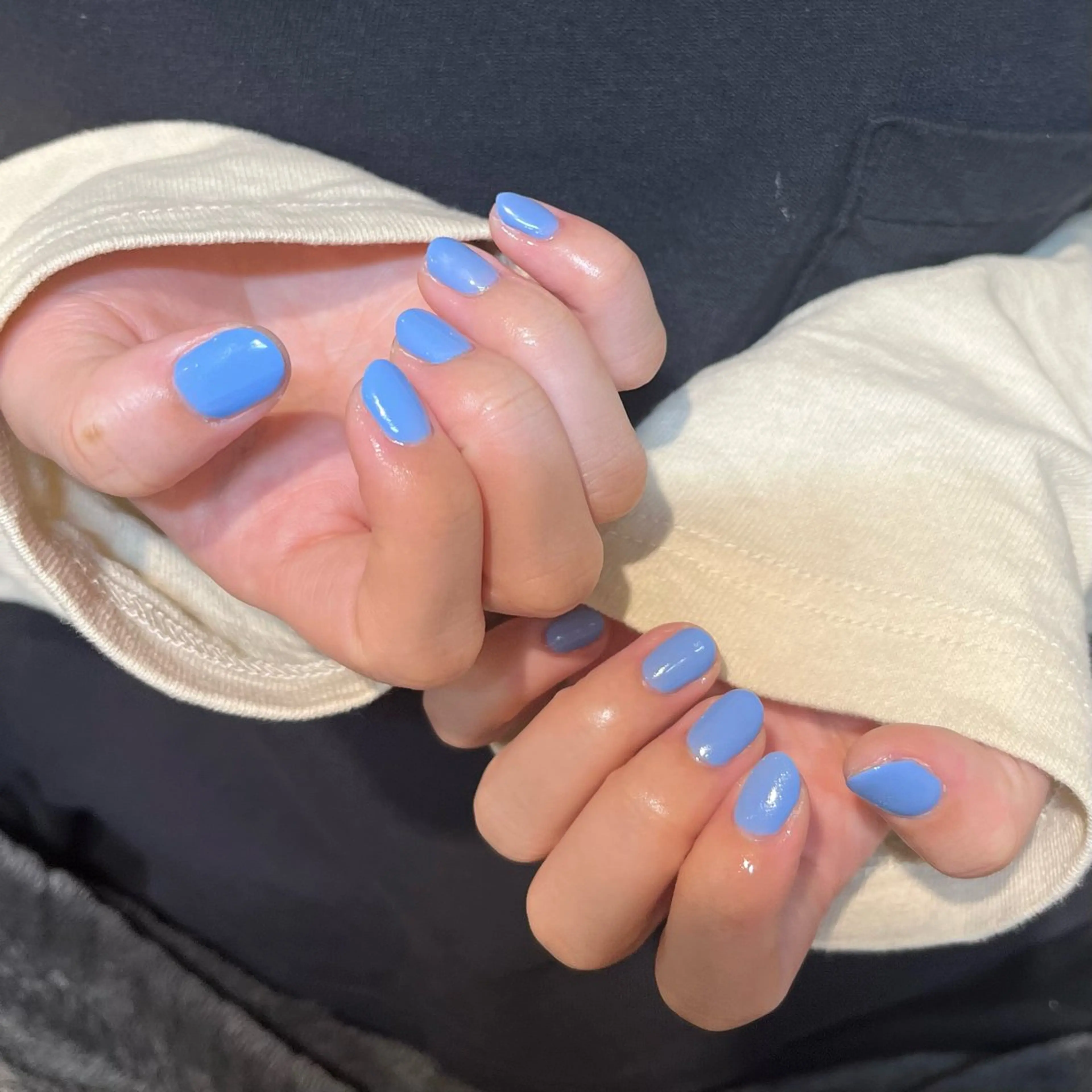 ネイル ワンカラーネイル KOKONA 🎀のネイルデザイン