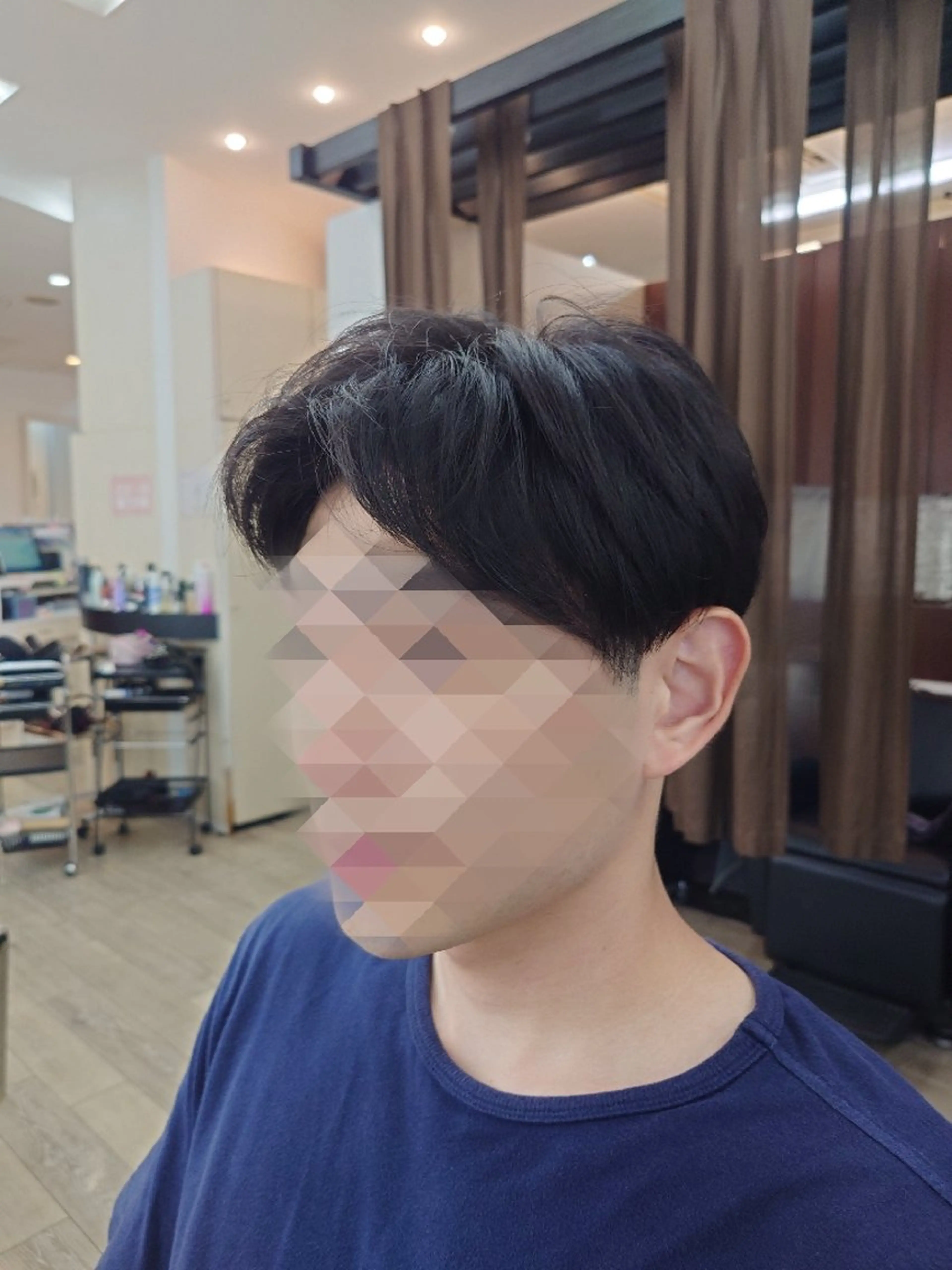 メンズ センターパート 田村  猛のヘアスタイル