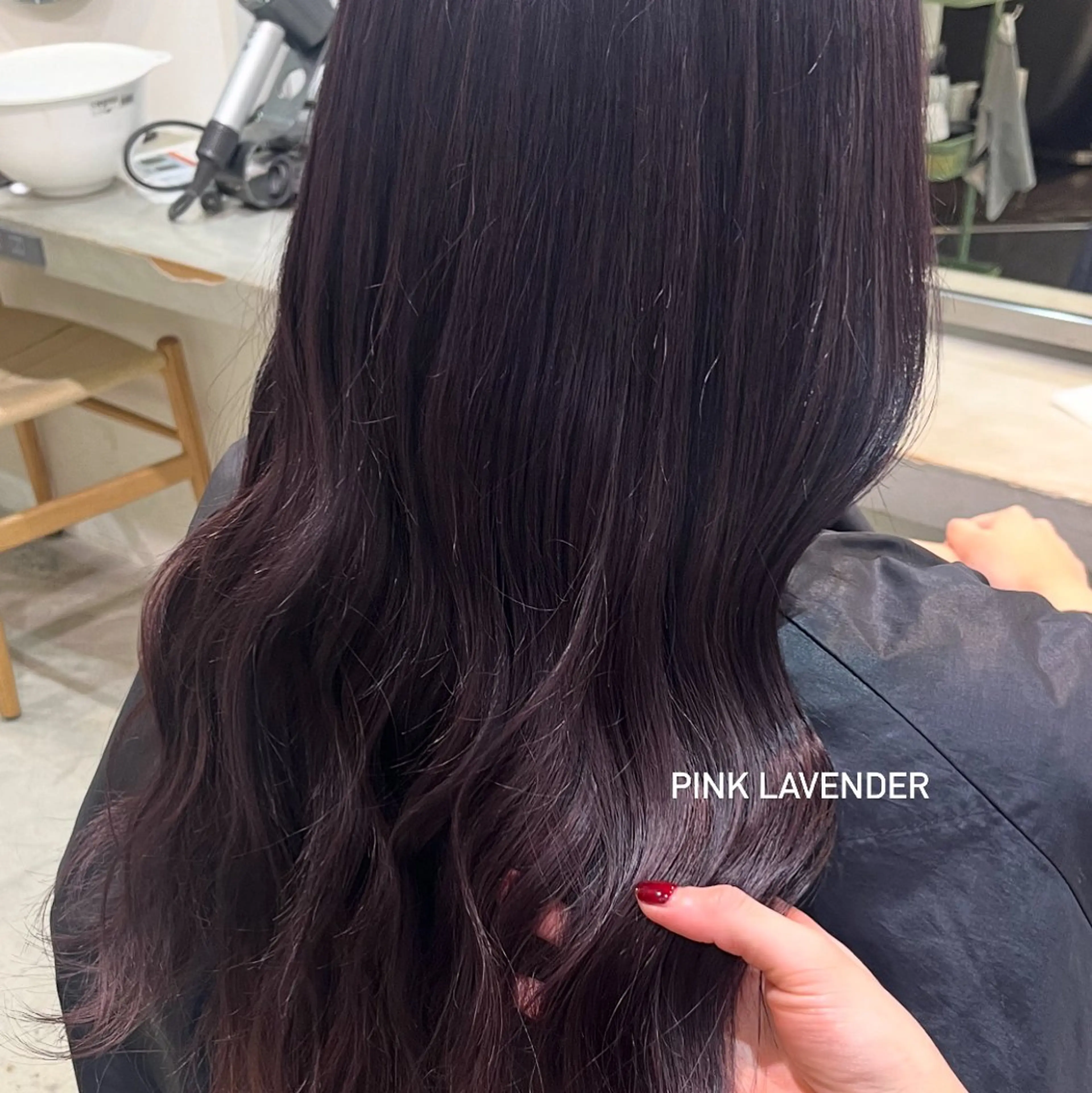 カラー morita yunaのヘアスタイル