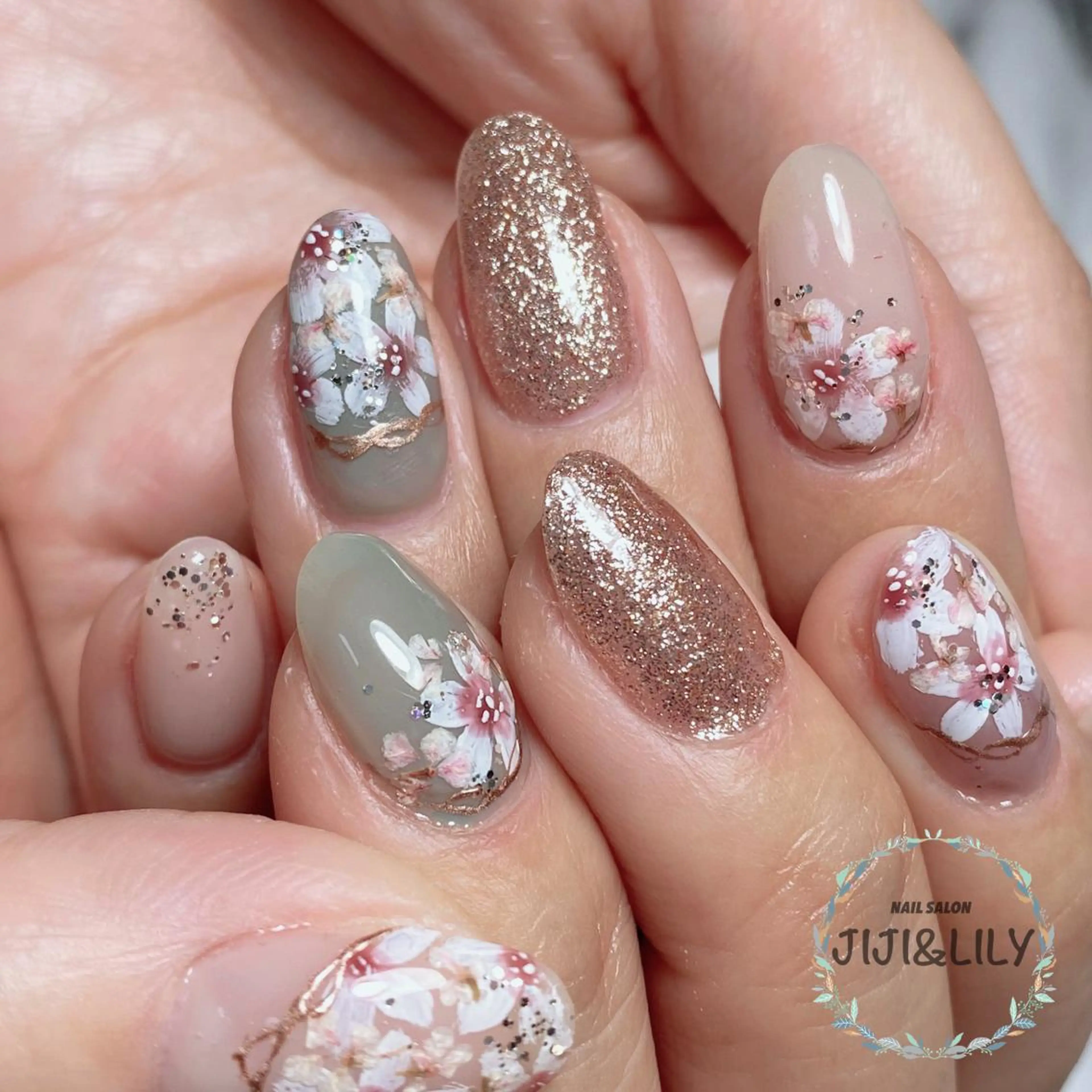 ネイル 桜ネイル 豊田 圭子のネイルデザイン