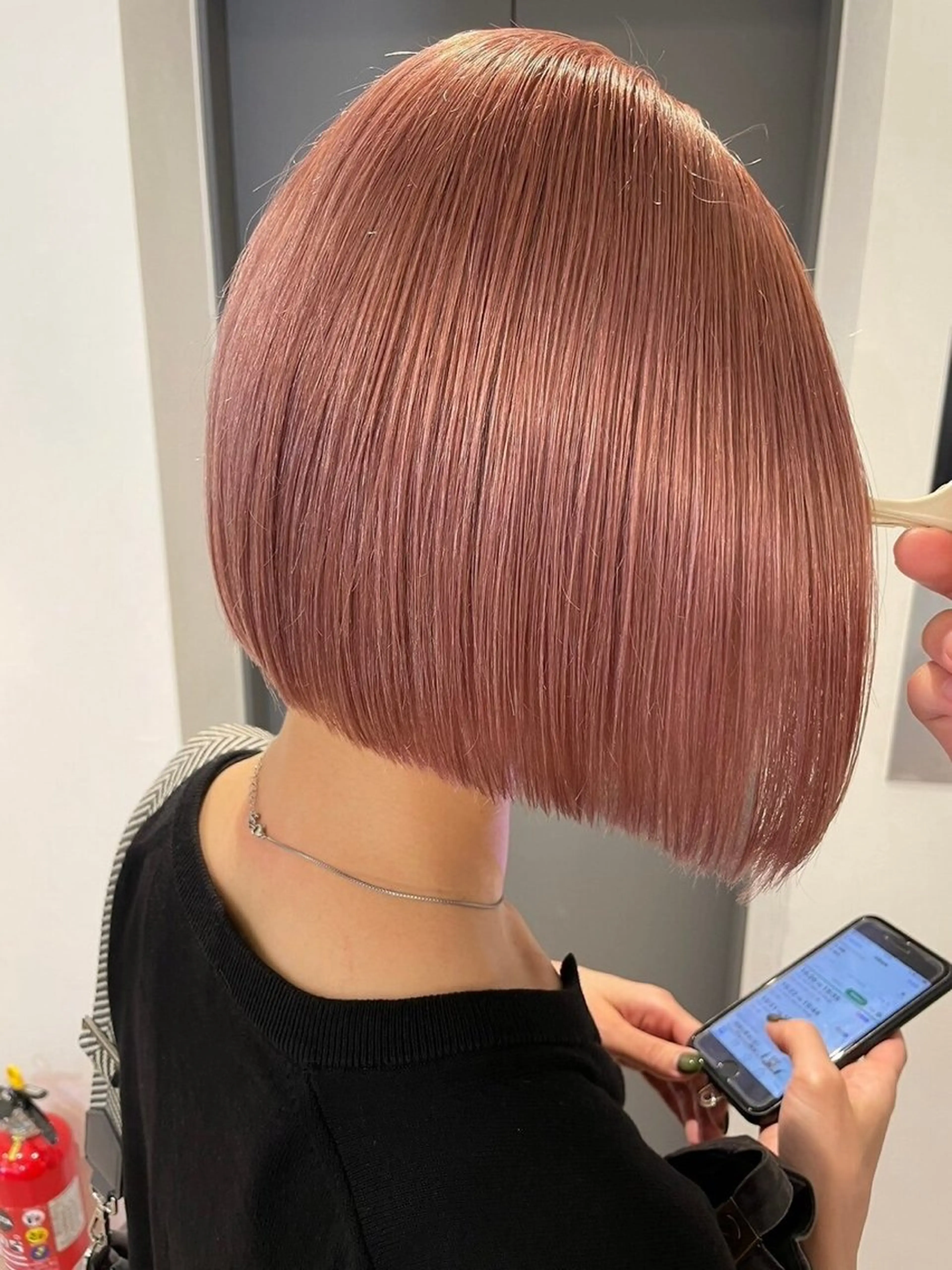 ショート ボブ ケアブリーチ🌟 ♢WATARU♢のヘアスタイル