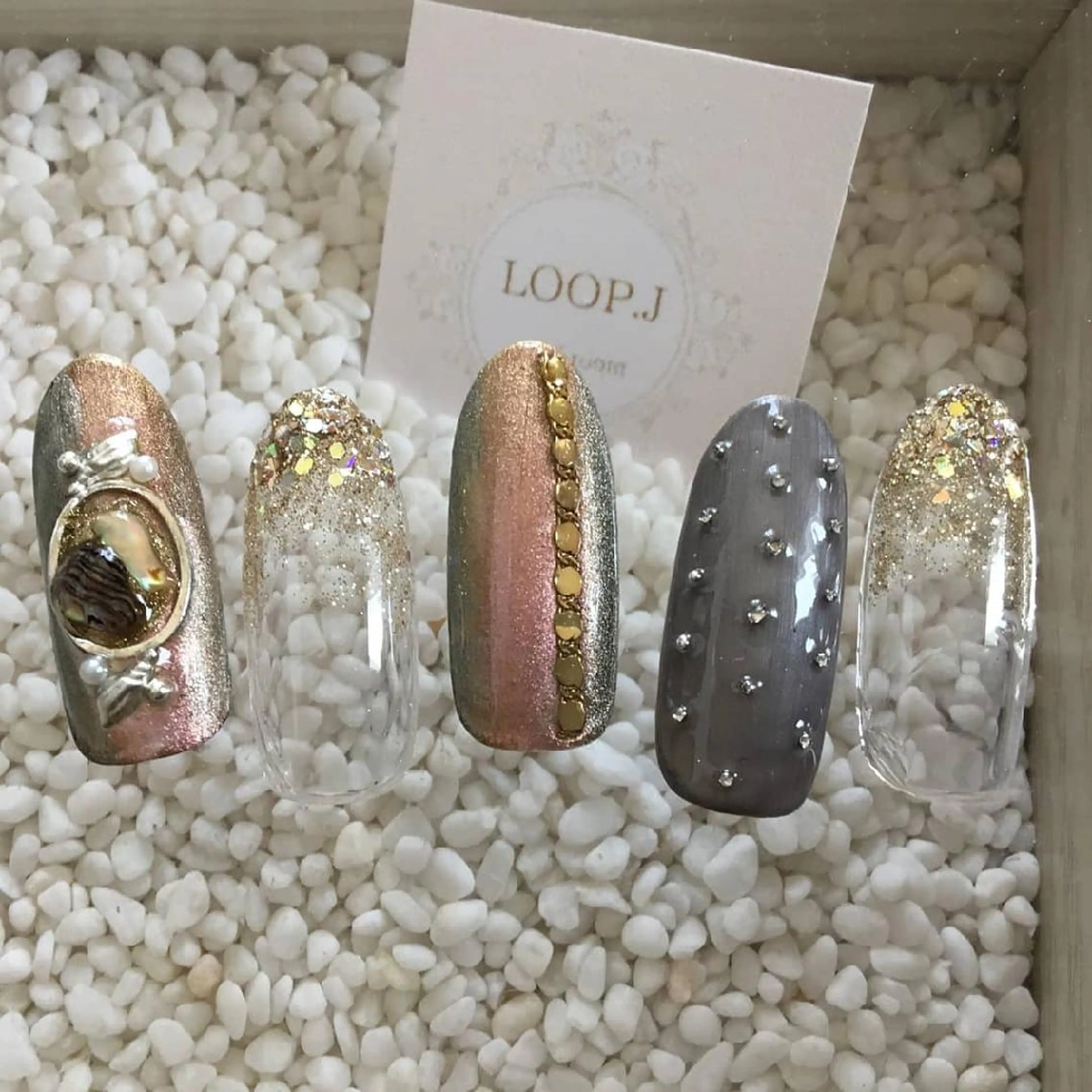 ネイル おおくぼ めぐみのネイルデザイン