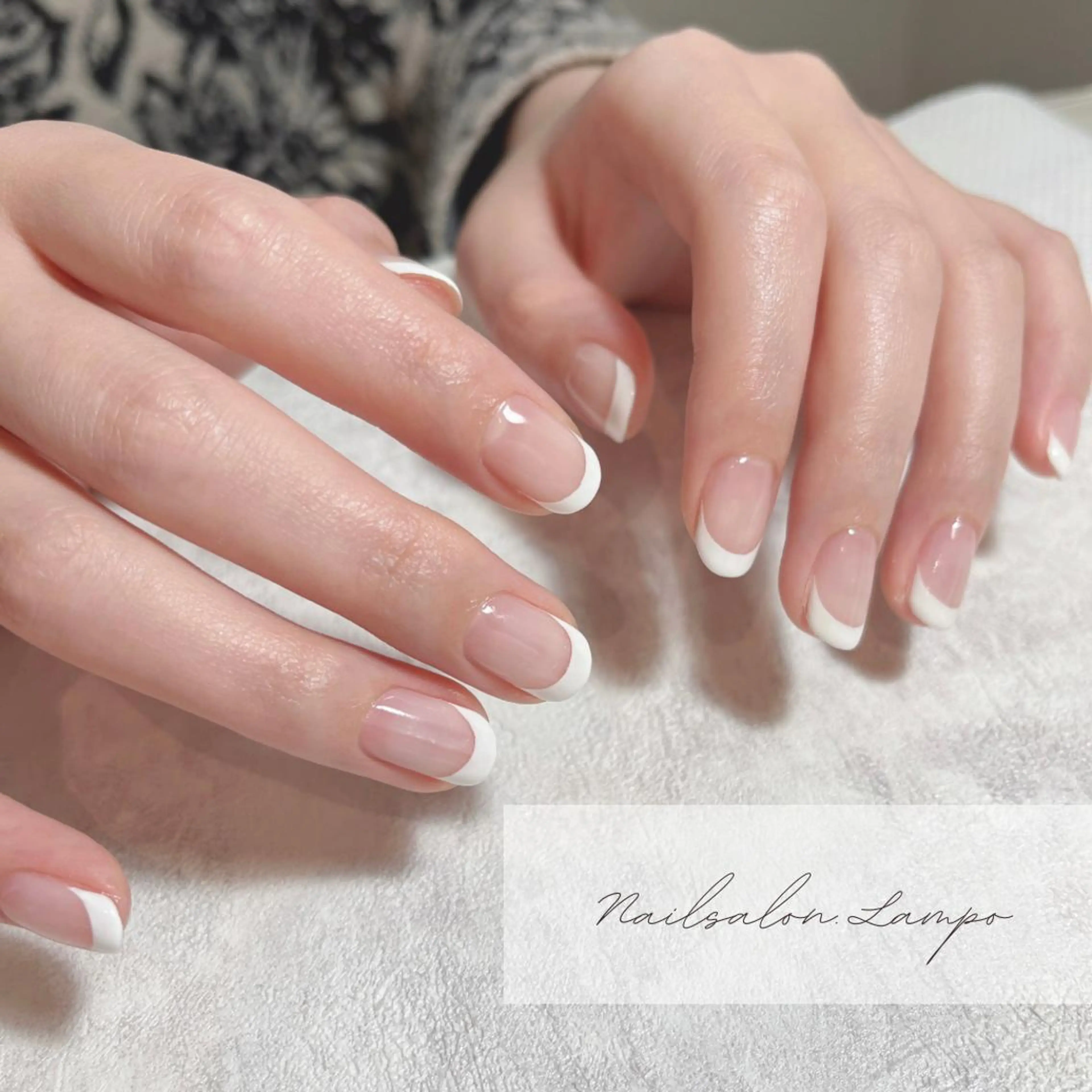 ネイル フレンチネイル 大向 祐子のネイルデザイン