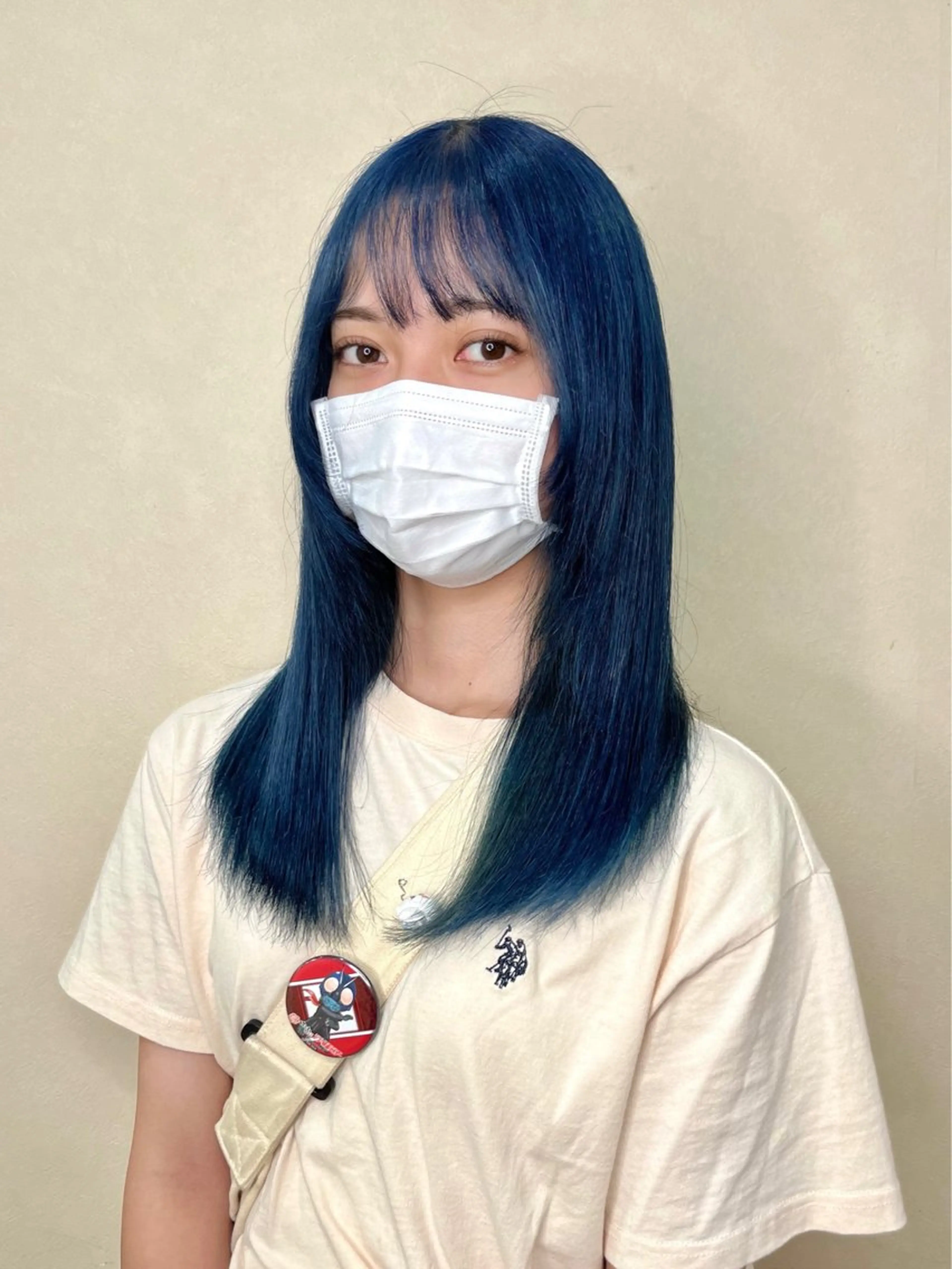 セミロング カラー 似合わせ/美髪カラー /カンナのヘアスタイル