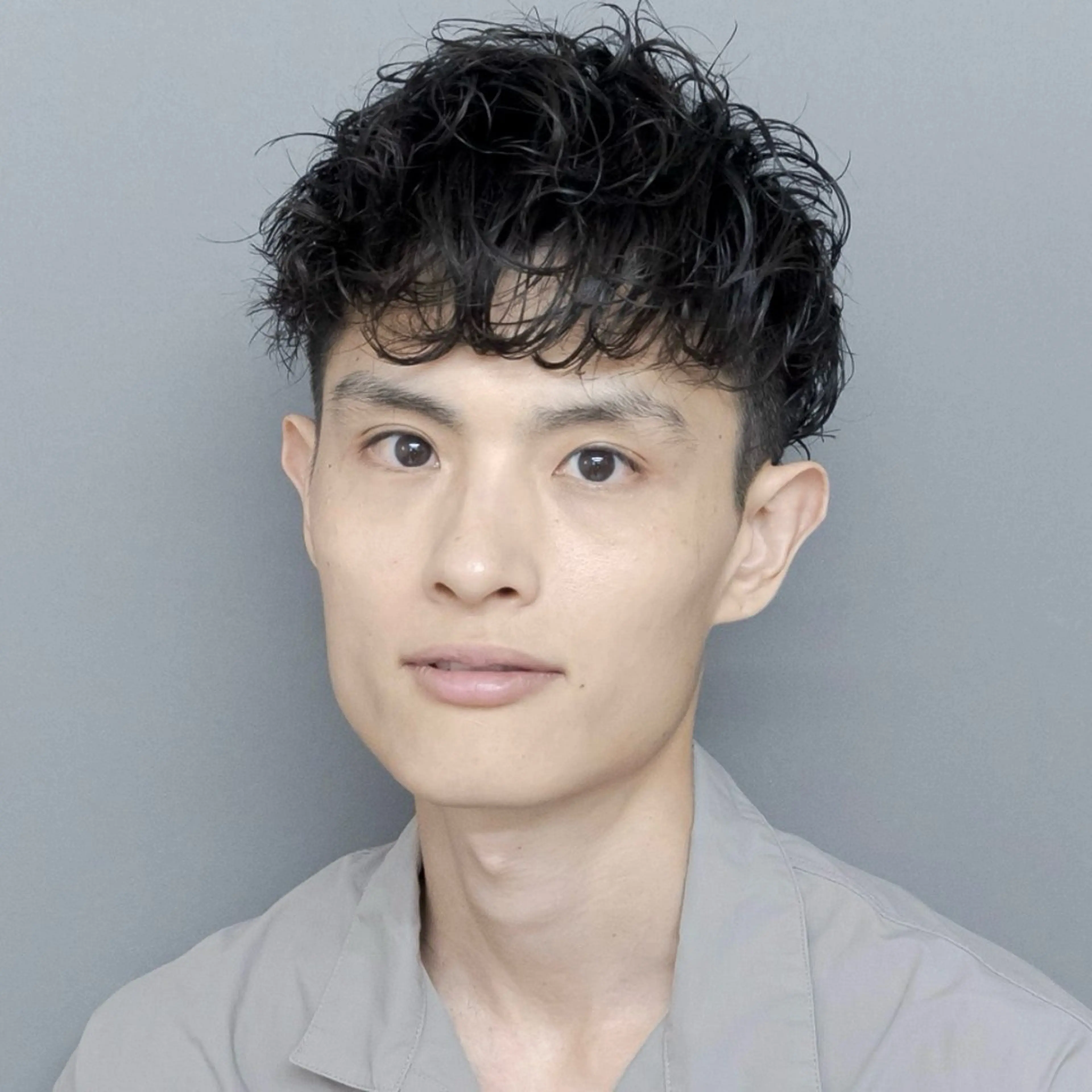 メンズ スペインカール ツーブロック カット hair studio ARUIM所属・【メンズ限定】三浦 正弘【深夜0時〜◎】のヘアスタイル