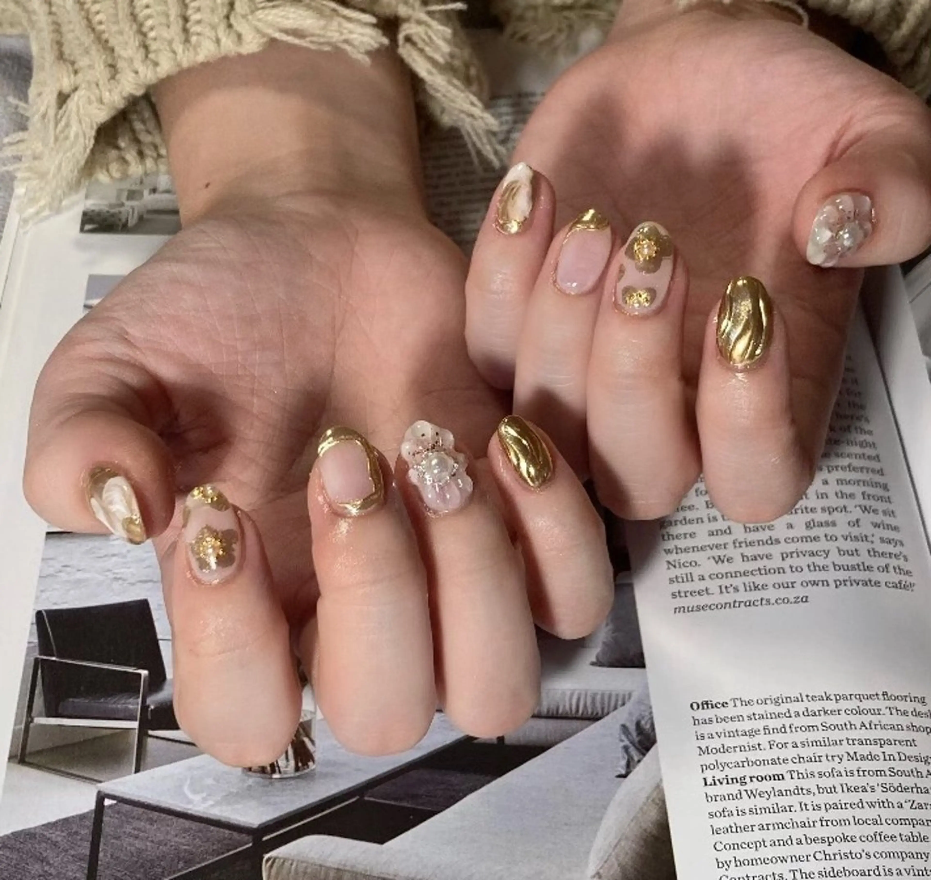 ネイル ハンドネイル Lofi nails ゆきこのネイルデザイン