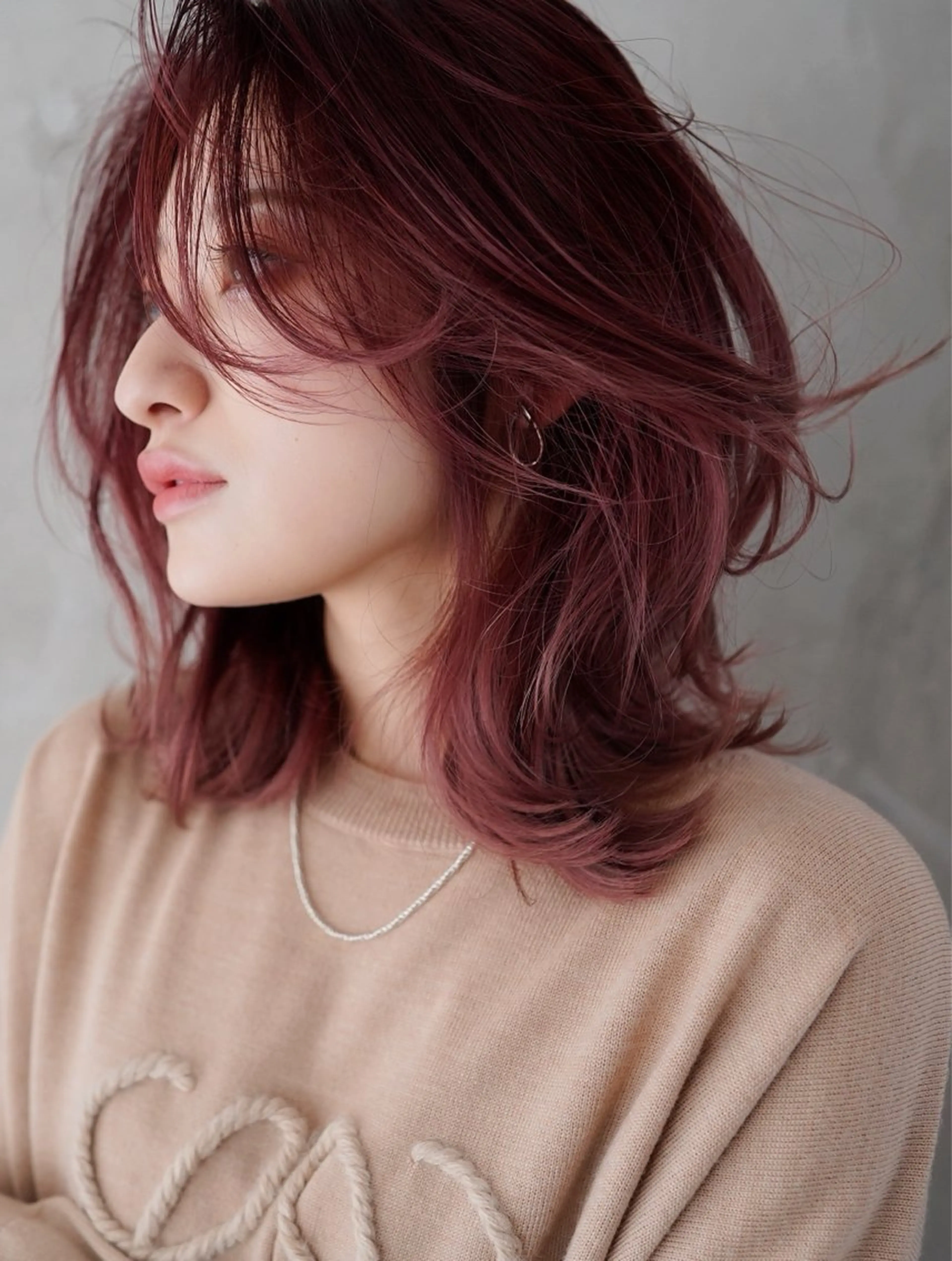 ミディアム L.O.GKINSHICHO所属・シールエクステ☀️ L.O.G村岡健一のヘアスタイル