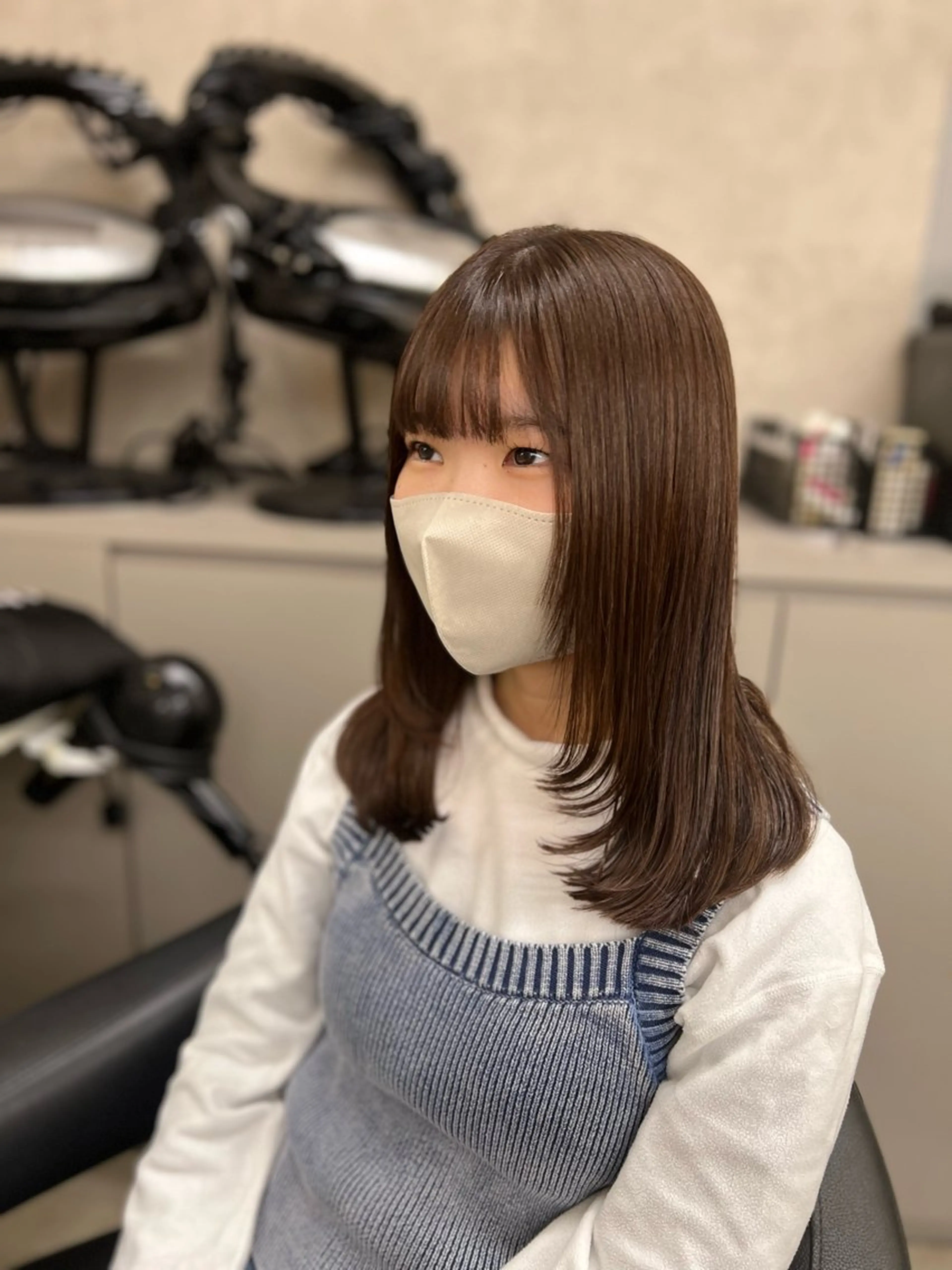 ロング カラー 韓国レイヤーカット /REIのヘアスタイル