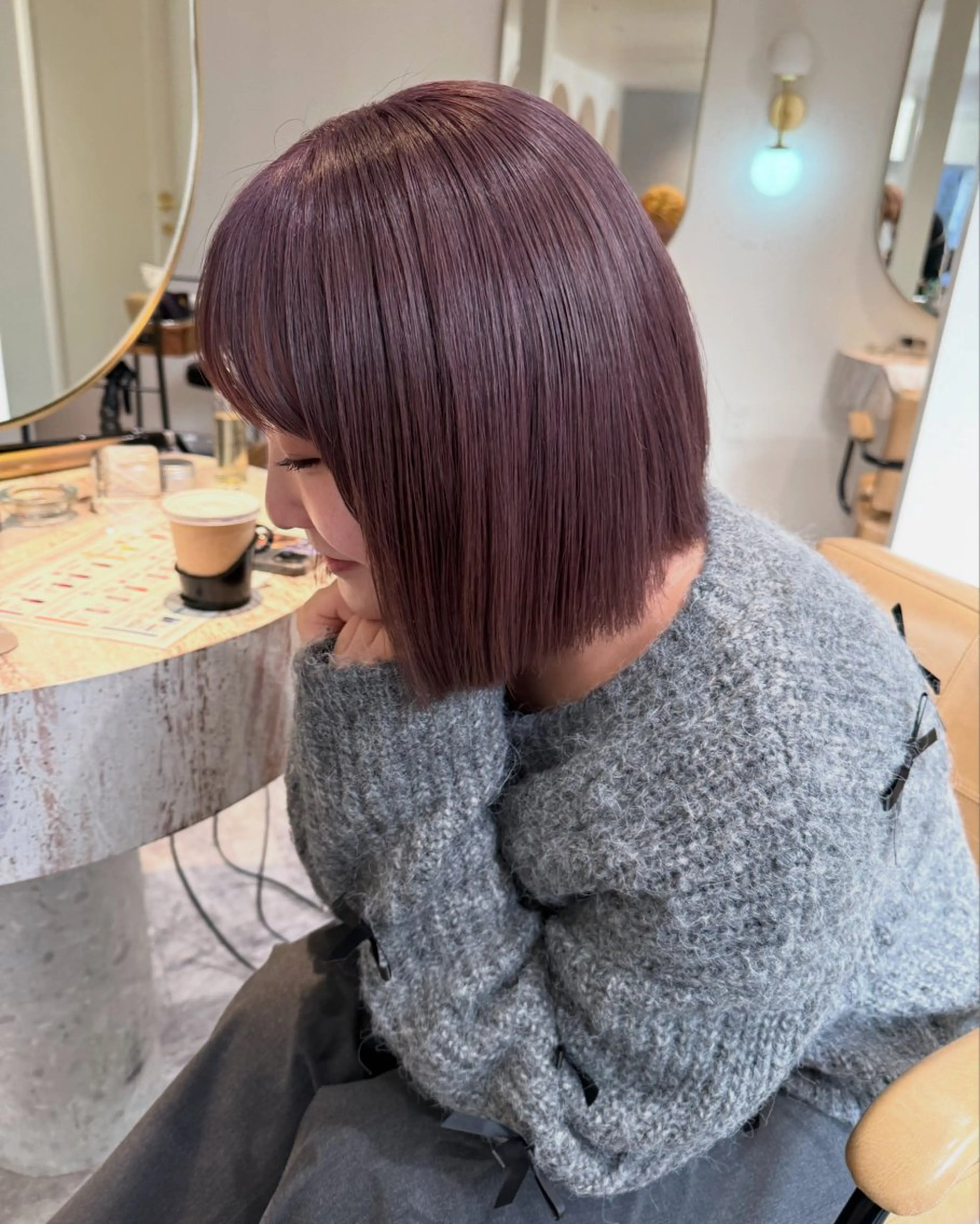 『期間限定👀』カット＋ケアカラー＋超音波トリートメント＋炭酸ヘッドスパ🫧の写真