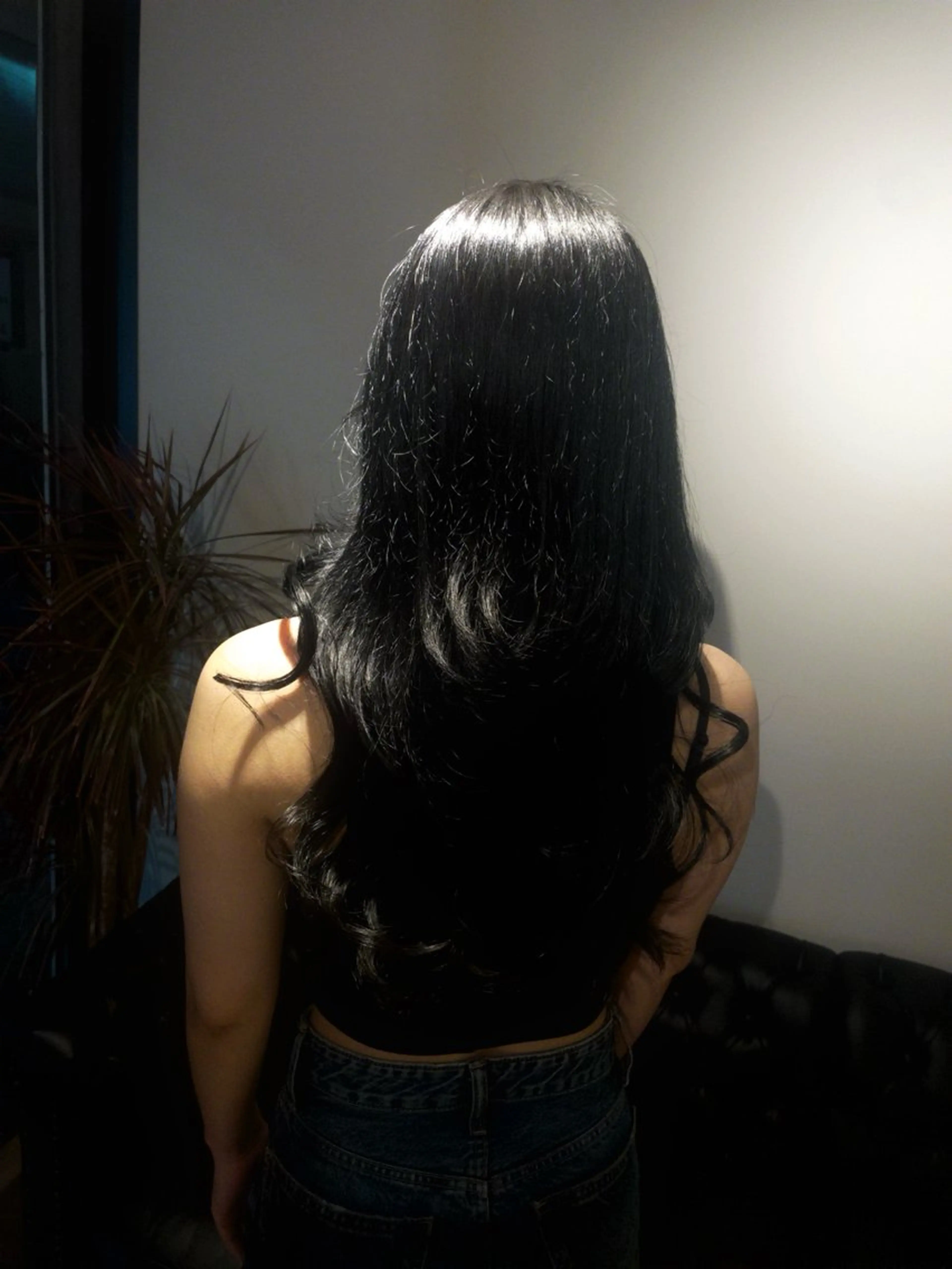 ロング カラー diar平塚所属・倉川 結花のヘアスタイル