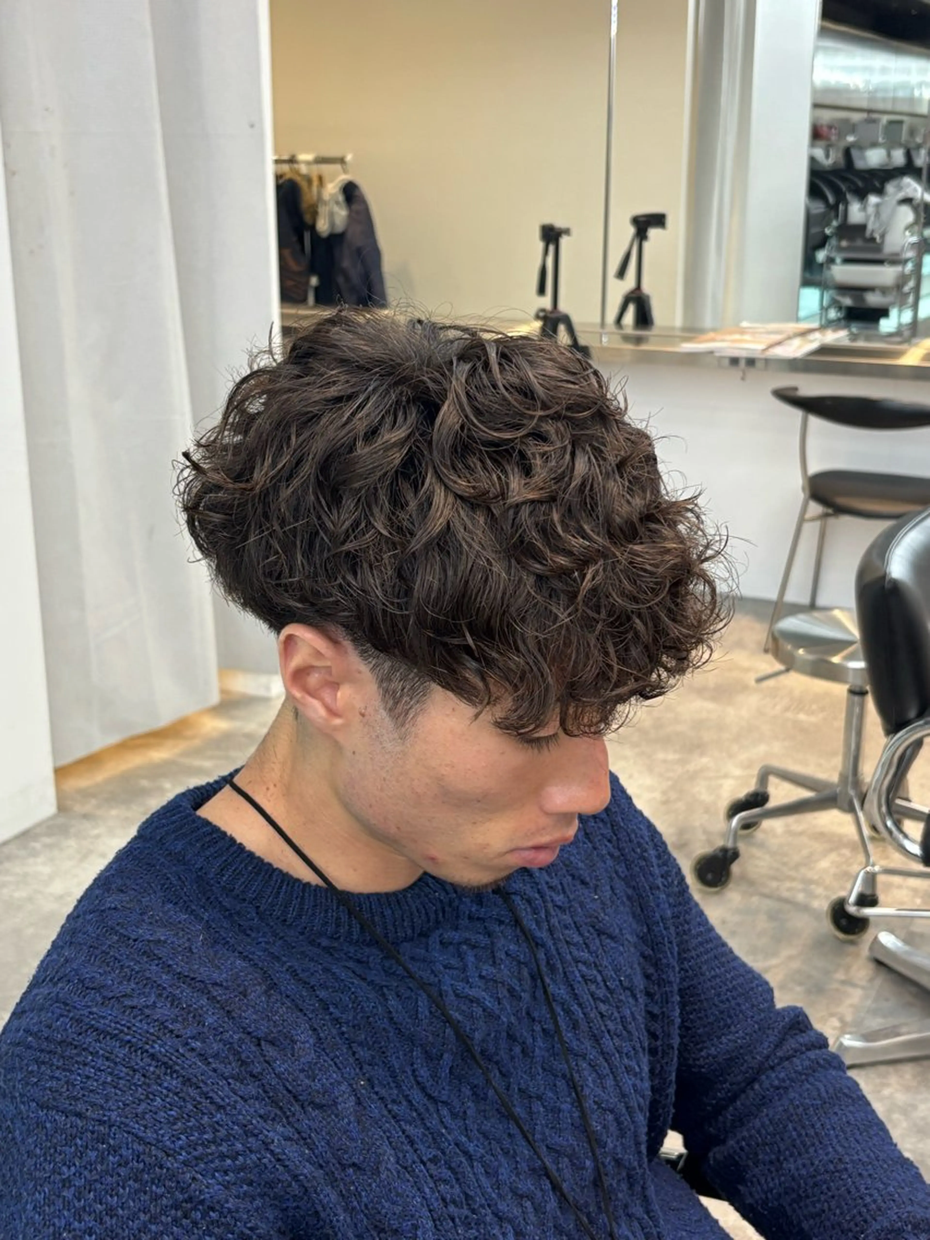 ショート パーマ 【fifth】上條 巧真のヘアスタイル