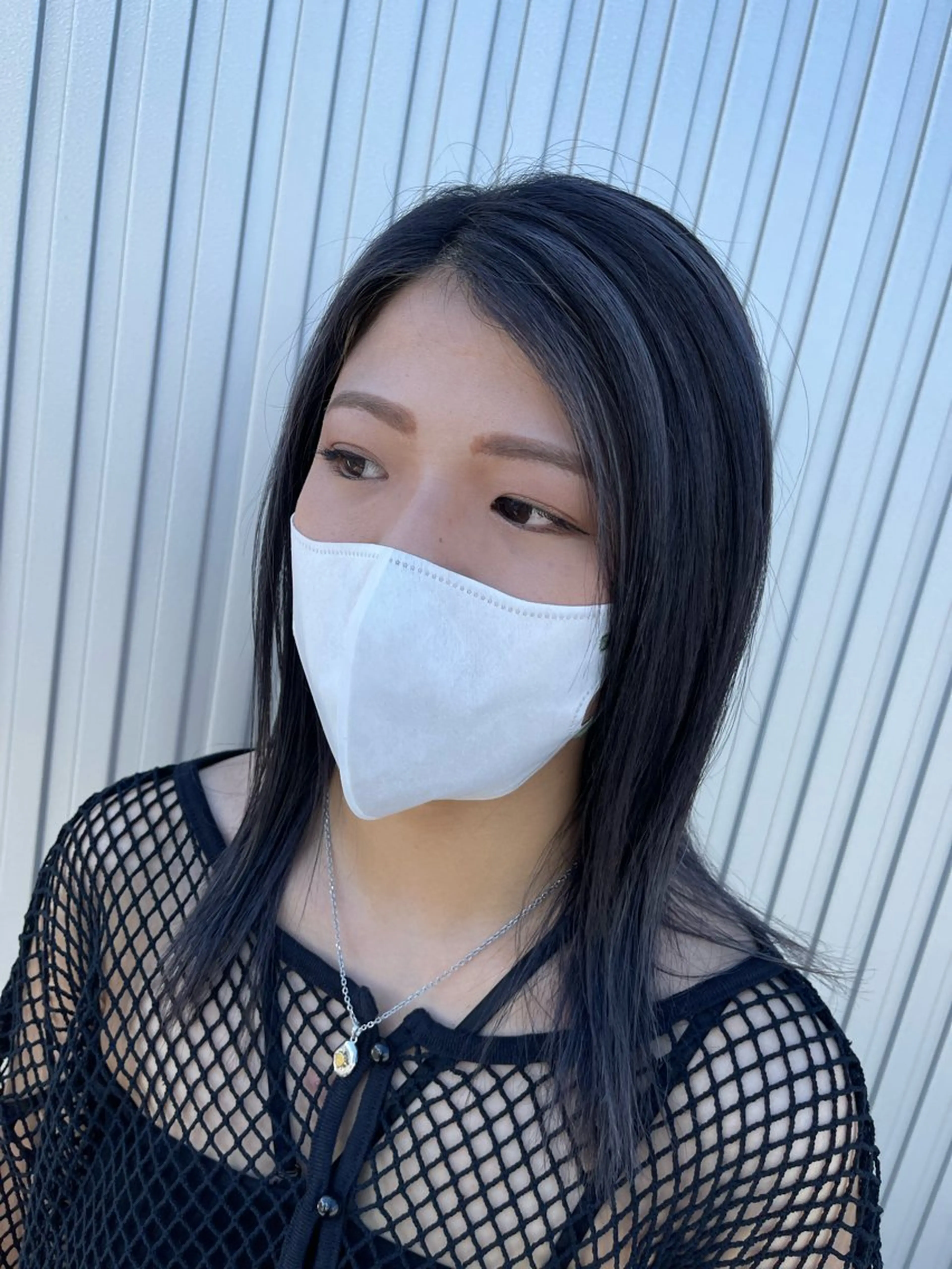 セミロング カラー ハイライトカラー ハイライト Felice Erikaのヘアスタイル